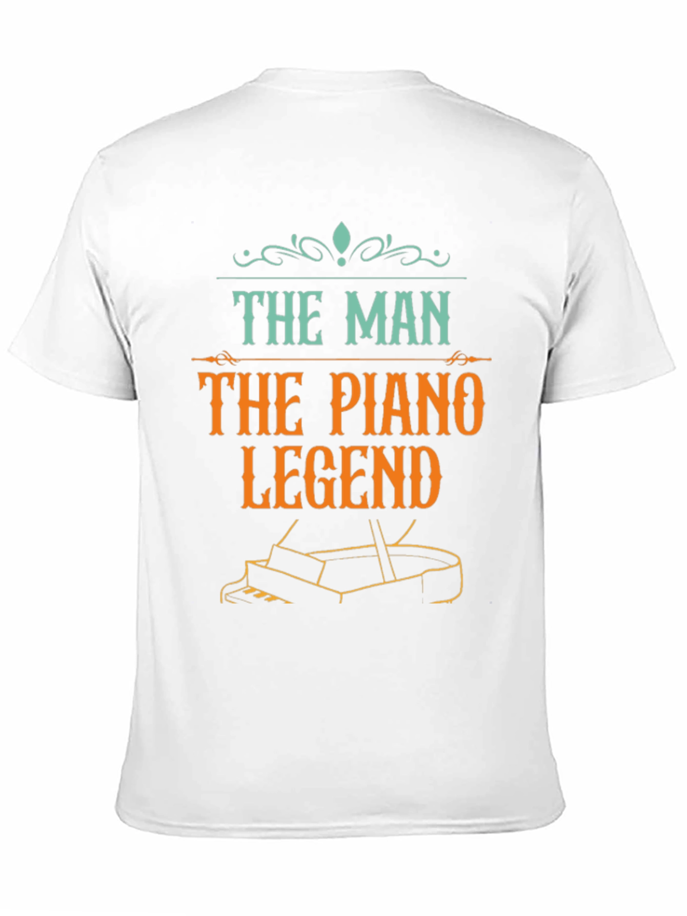 The Piano Legend T-Shirt - Musician Tee