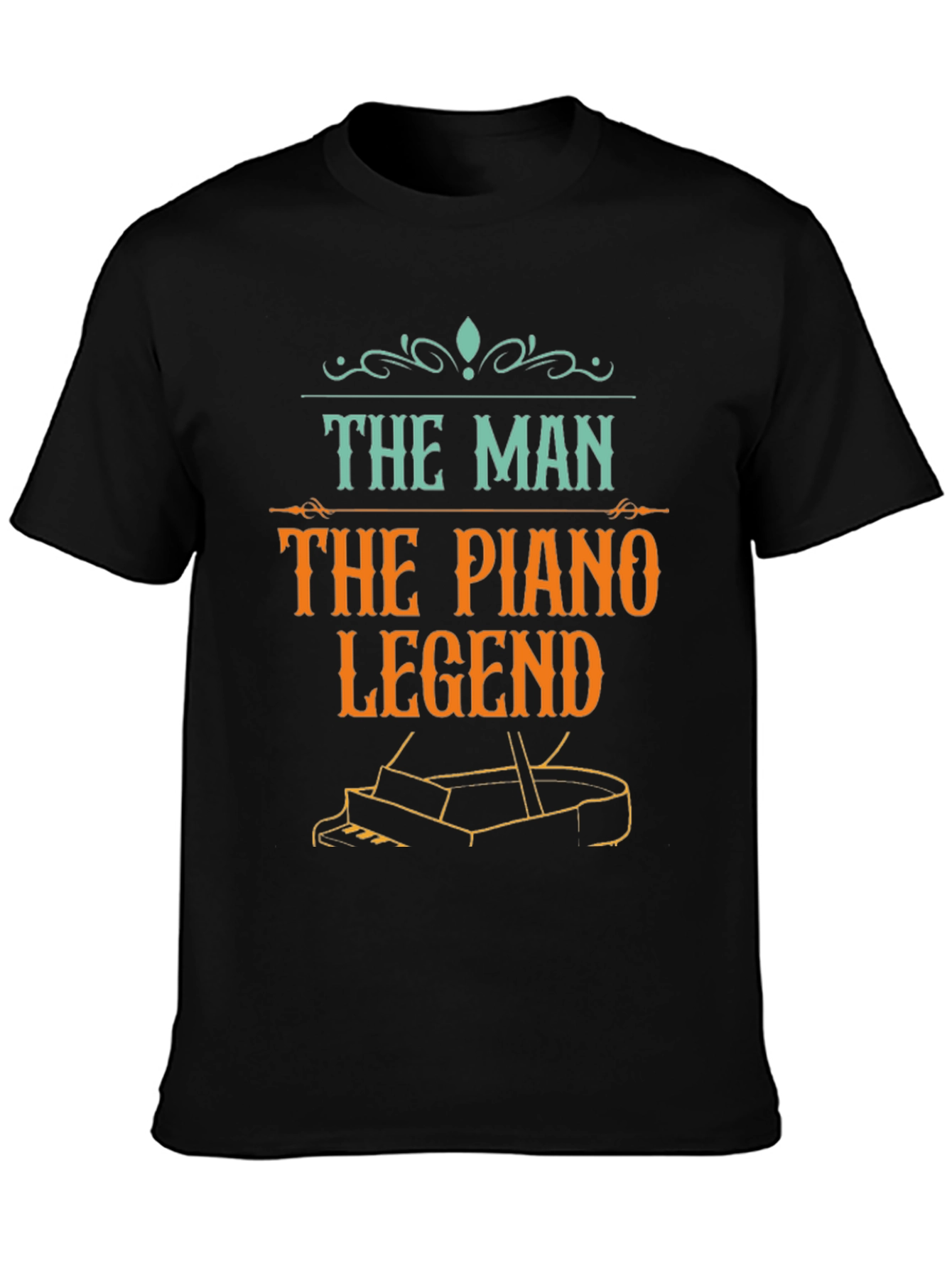 The Piano Legend T-Shirt - Musician Tee