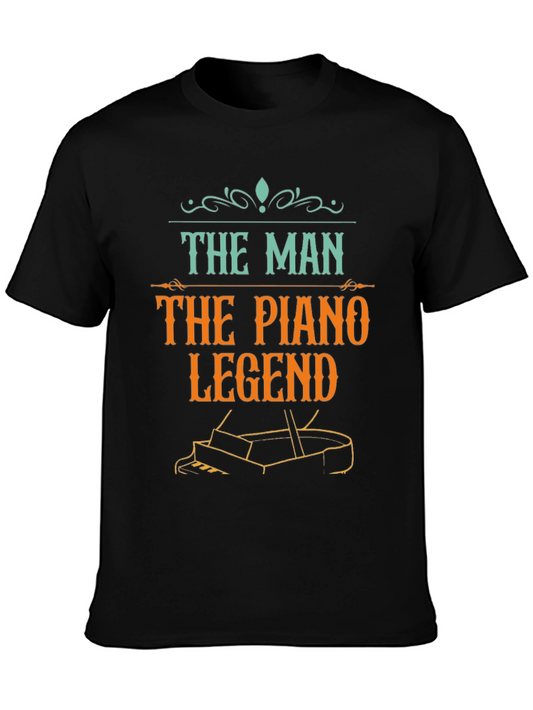 The Piano Legend T-Shirt - Musician Tee