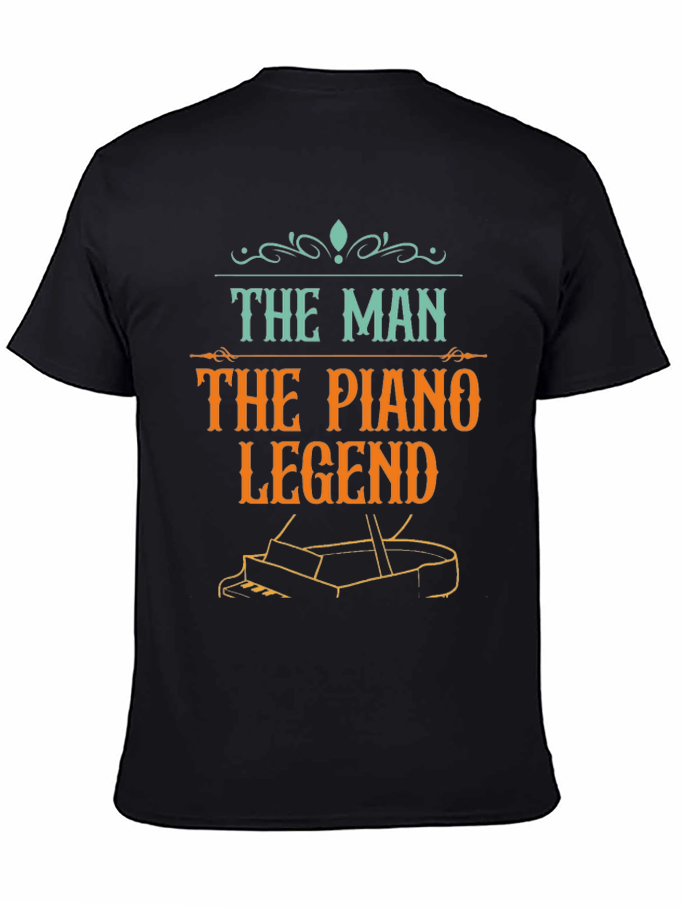 The Piano Legend T-Shirt - Musician Tee