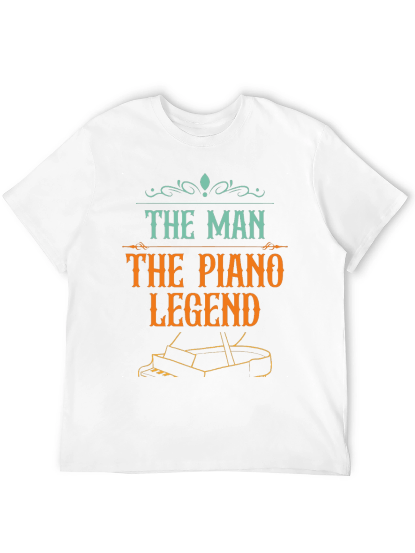The Piano Legend T-Shirt - Musician Tee