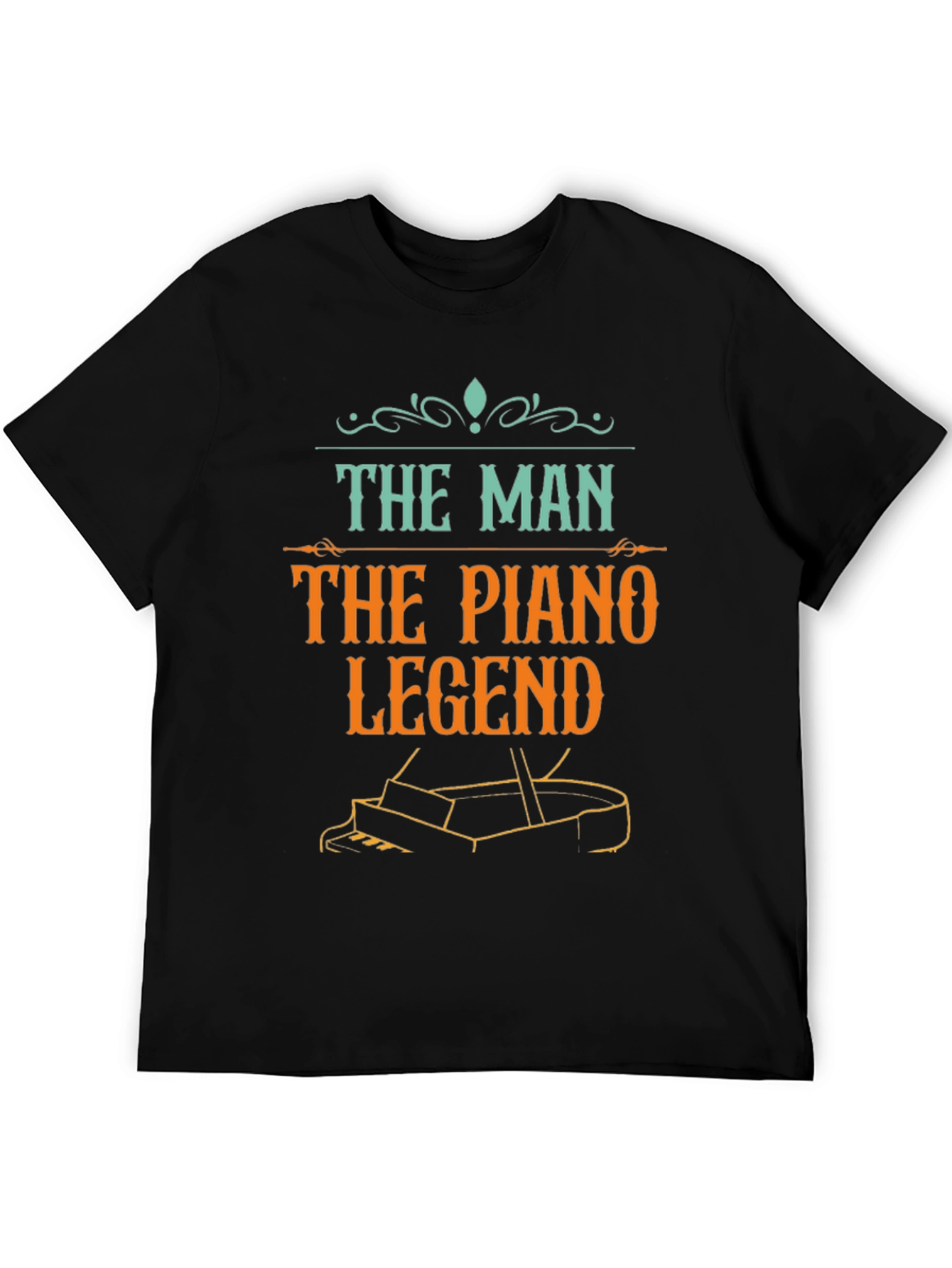 The Piano Legend T-Shirt - Musician Tee