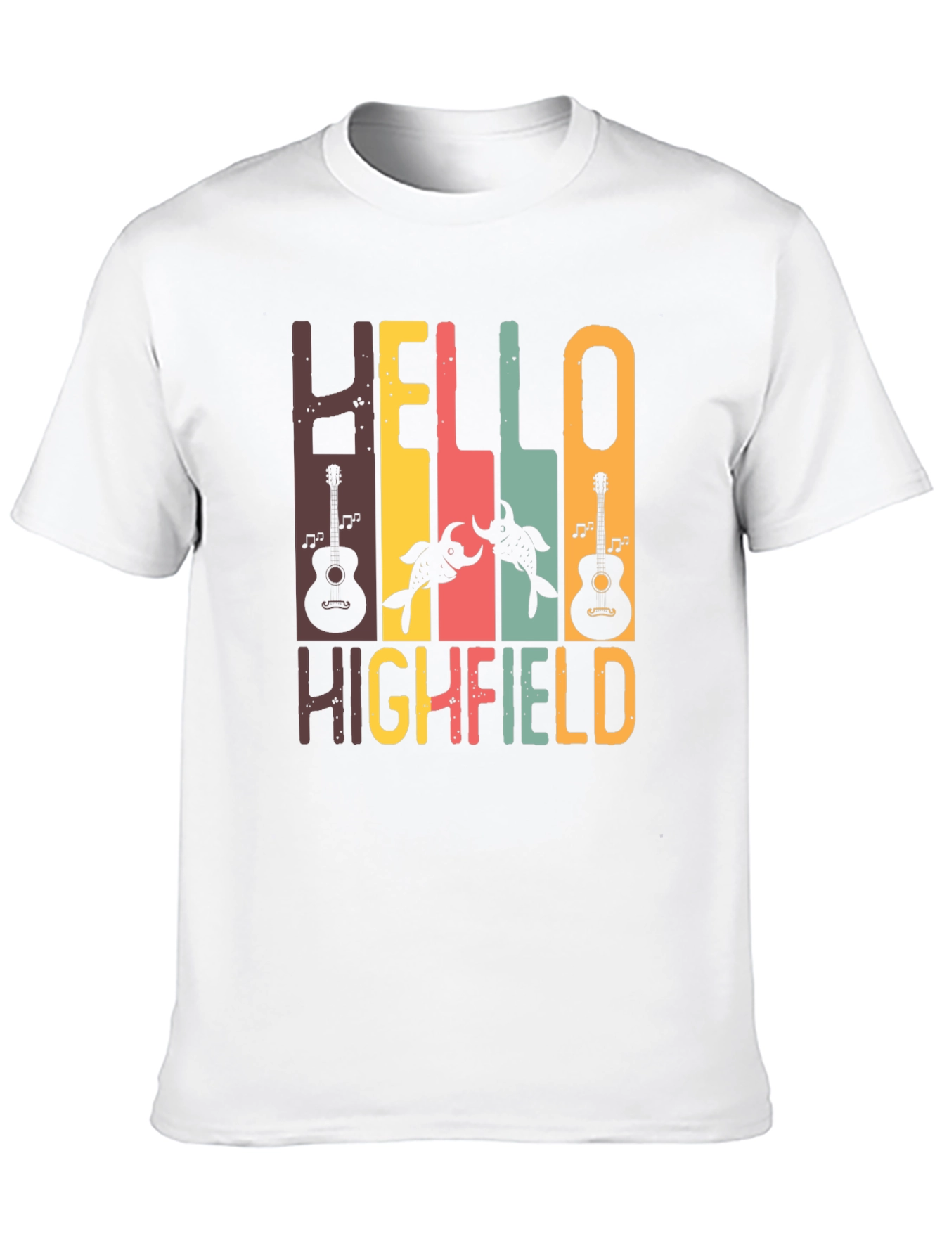 Hello Highfield Graphic T-Shirt - Music Festival Tee