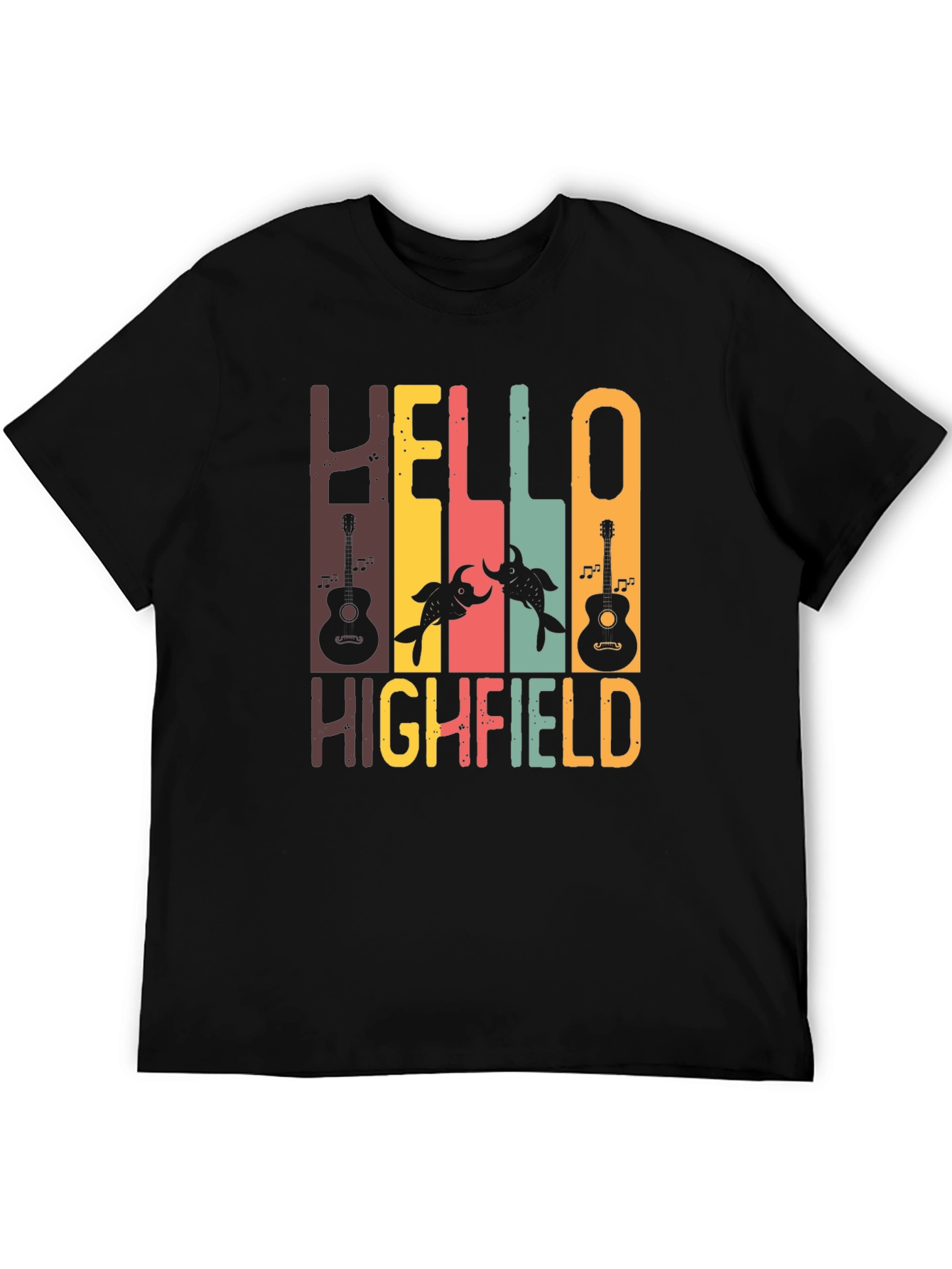 Hello Highfield Graphic T-Shirt - Music Festival Tee