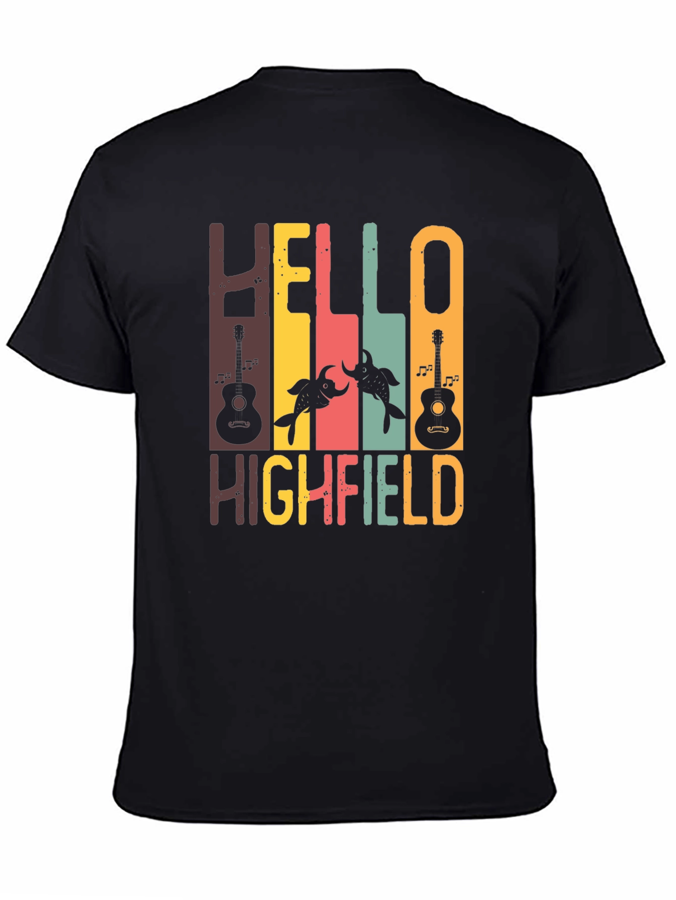 Hello Highfield Graphic T-Shirt - Music Festival Tee