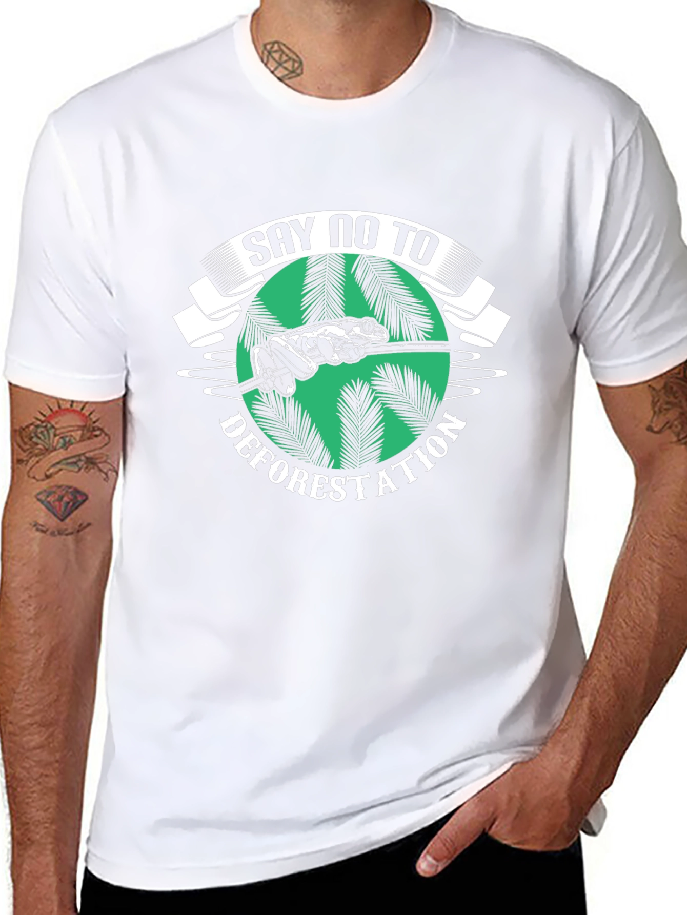 Say No To Deforestation Graphic Tee