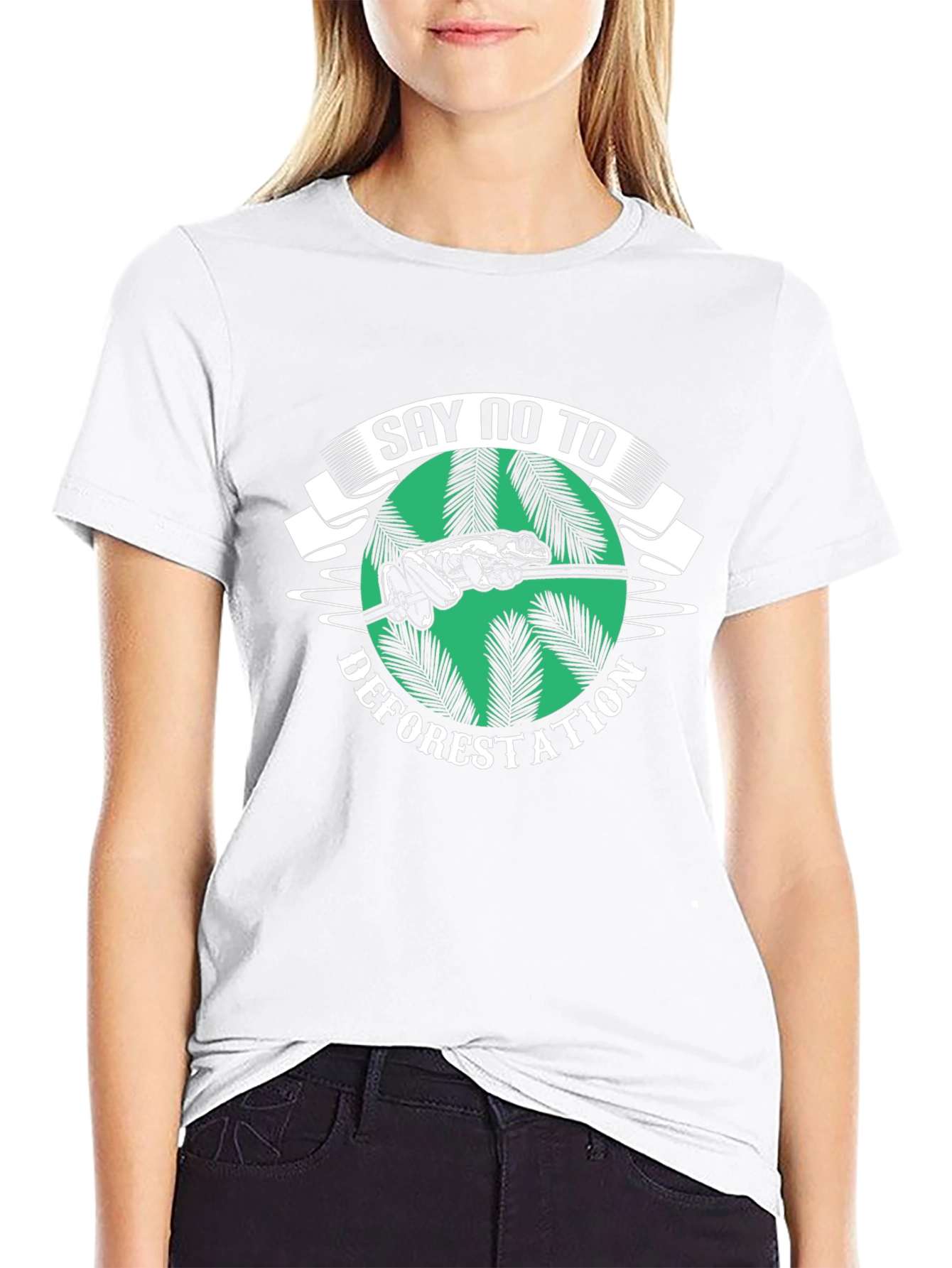 Say No To Deforestation Graphic Tee