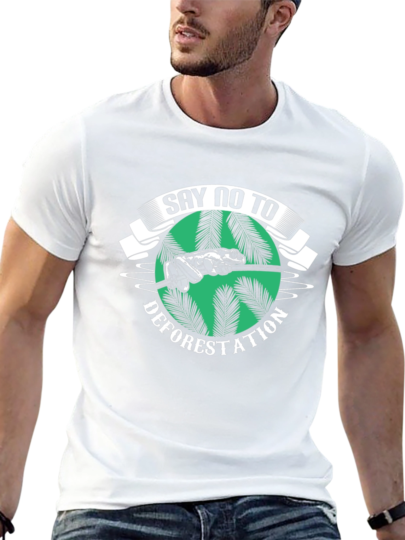 Say No To Deforestation Graphic Tee