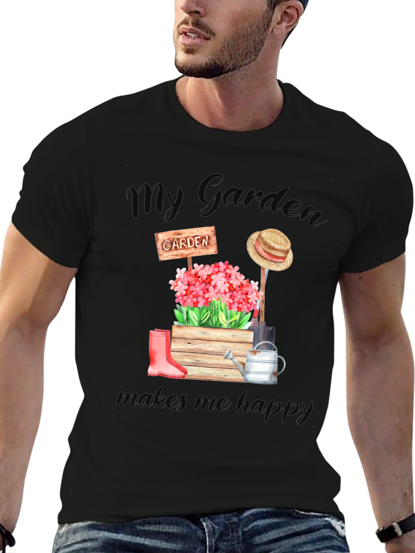 My Garden Makes Me Happy T-Shirt