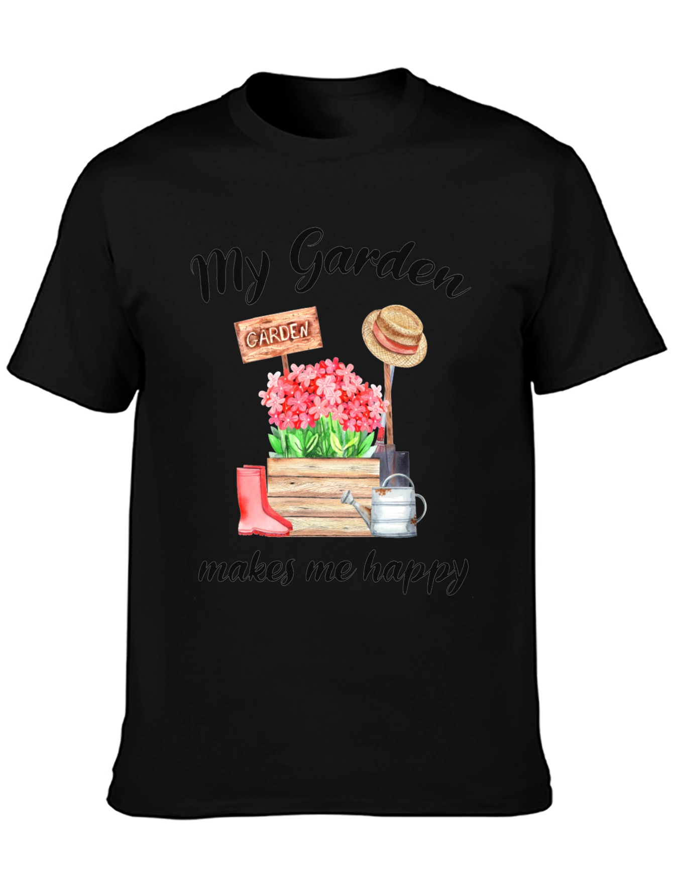 My Garden Makes Me Happy T-Shirt