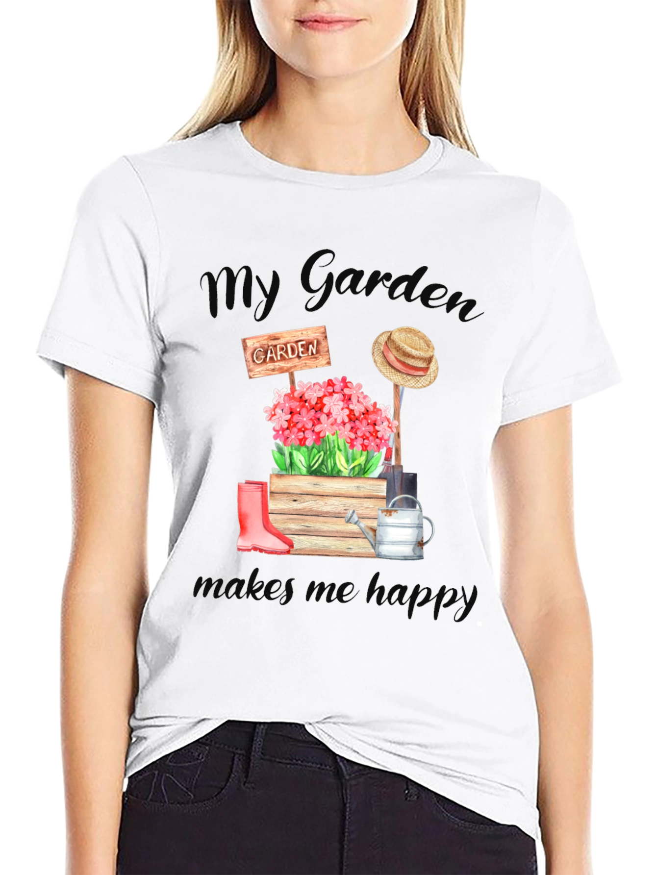 My Garden Makes Me Happy T-Shirt