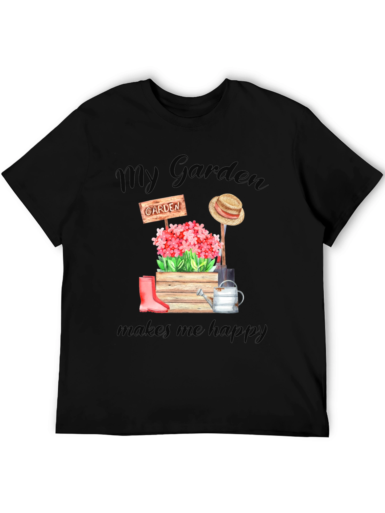 My Garden Makes Me Happy T-Shirt