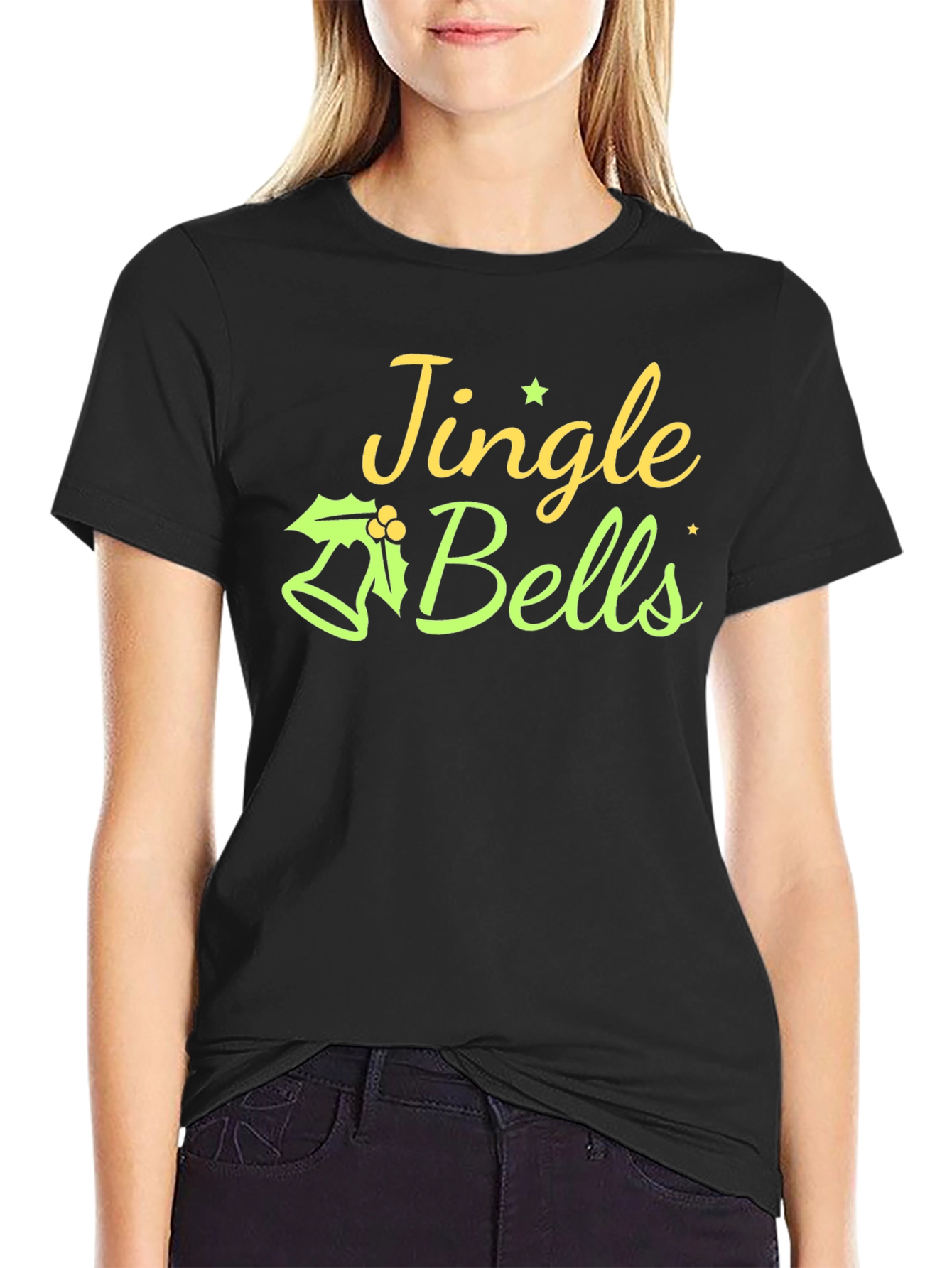 Jingle Bells Graphic Tee - Holiday Cheer!