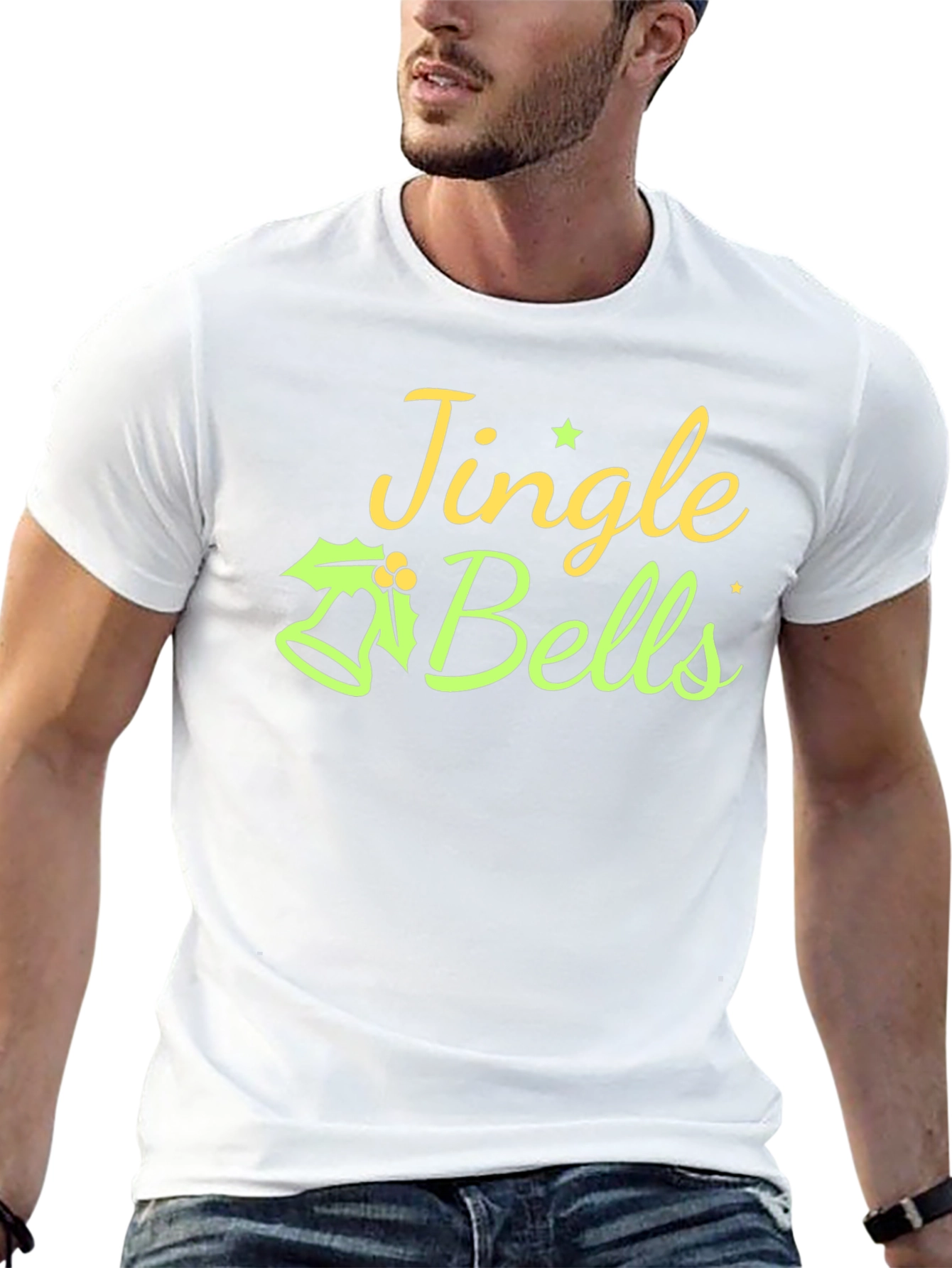 Jingle Bells Graphic Tee - Holiday Cheer!