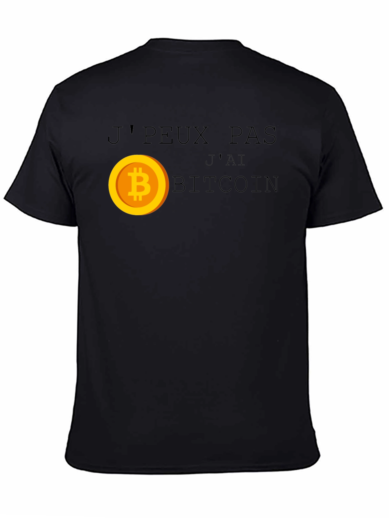 JPeux Pas Jai Bitcoin Graphic T-Shirt