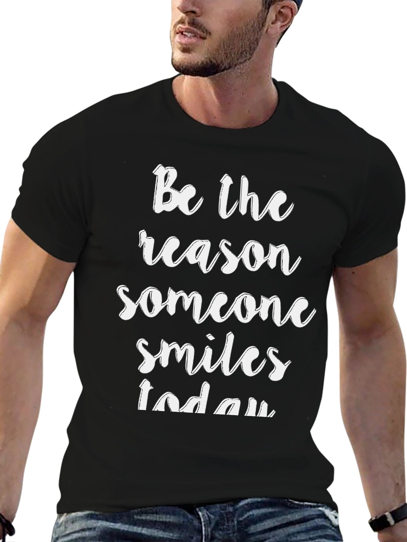Inspirational Graphic Tee - Be The Reason Someone Smiles