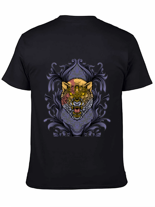 Wolf Graphic Print T-Shirt