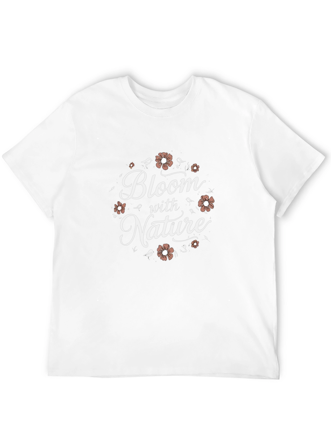 Bloom with Nature Graphic T-Shirt