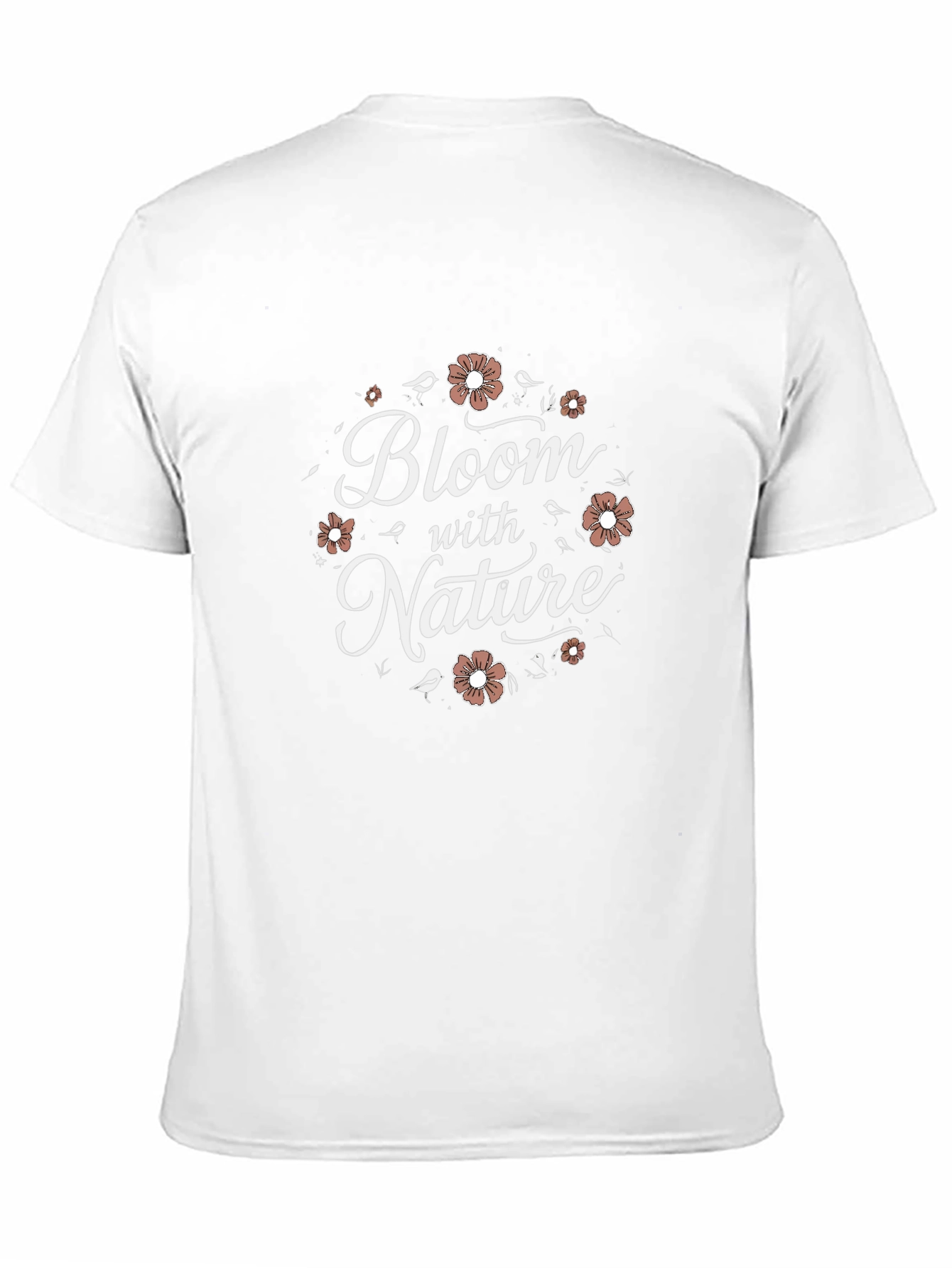 Bloom with Nature Graphic T-Shirt