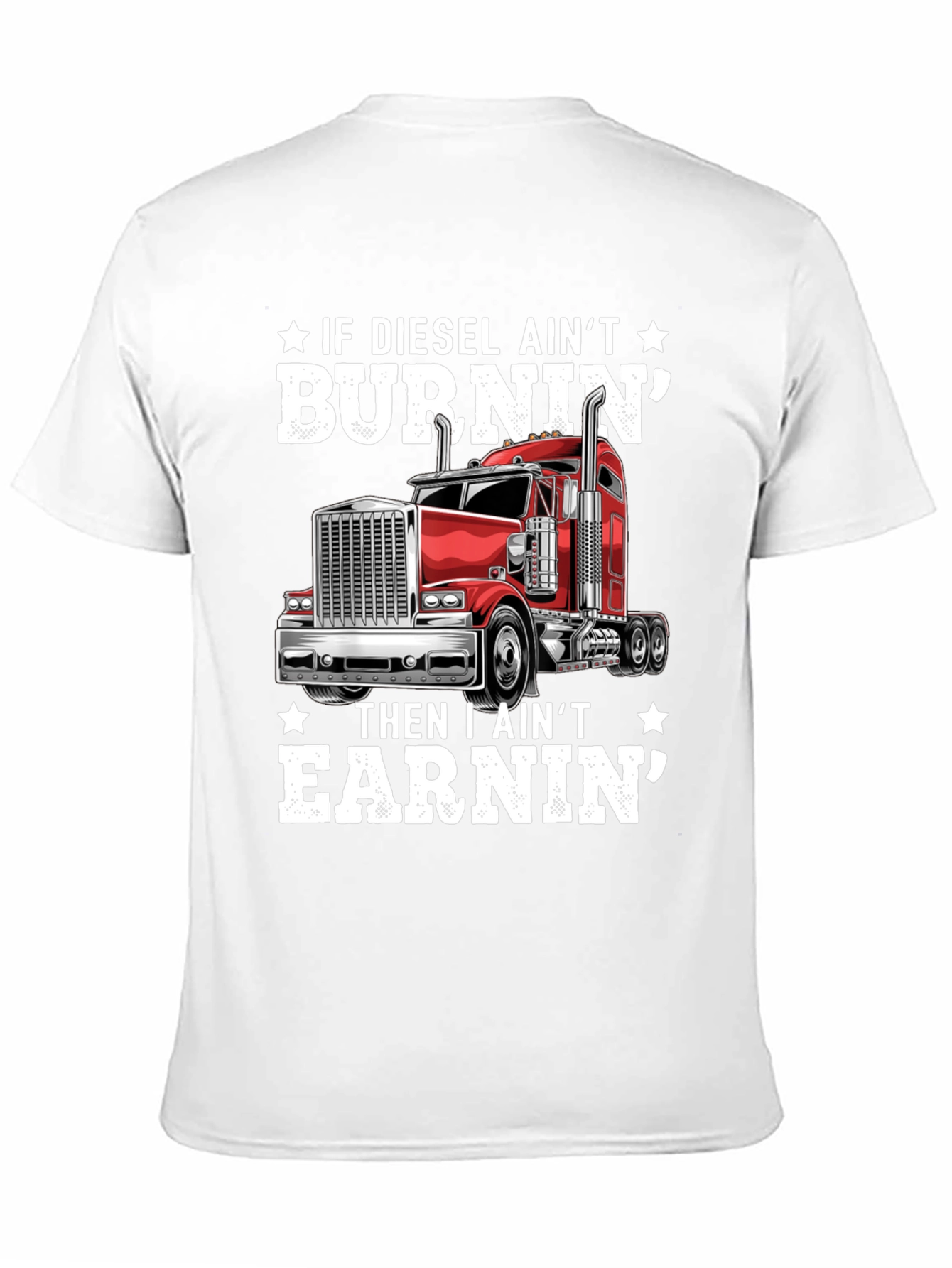Diesel Burnin Trucker T-Shirt