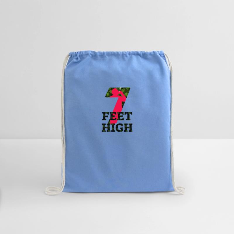 7 Feet High Logo Black ALPHA 01