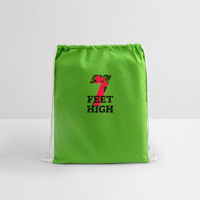 7 Feet High Logo Black ALPHA 01