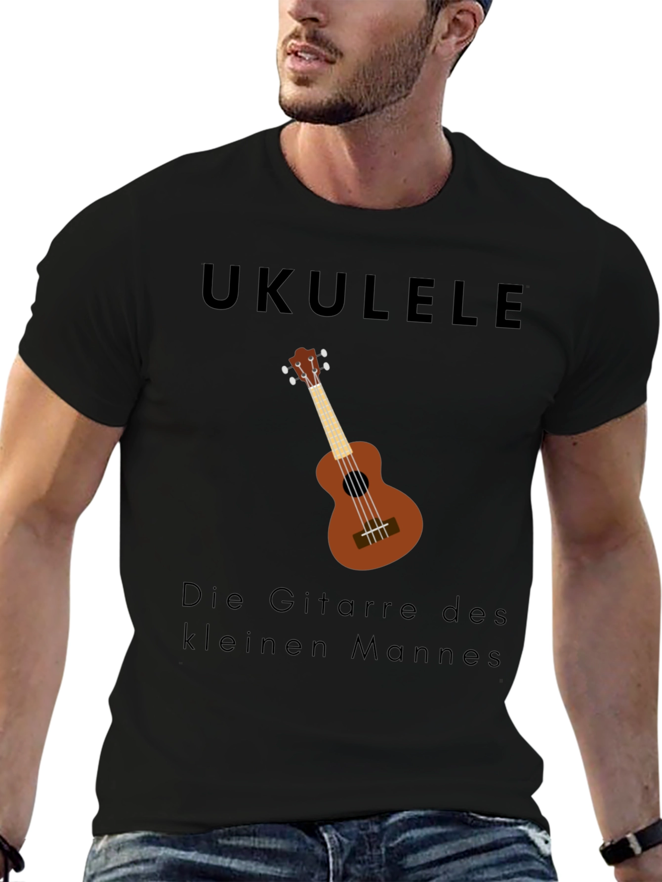 Ukulele Guitar Funny Musician T-Shirt