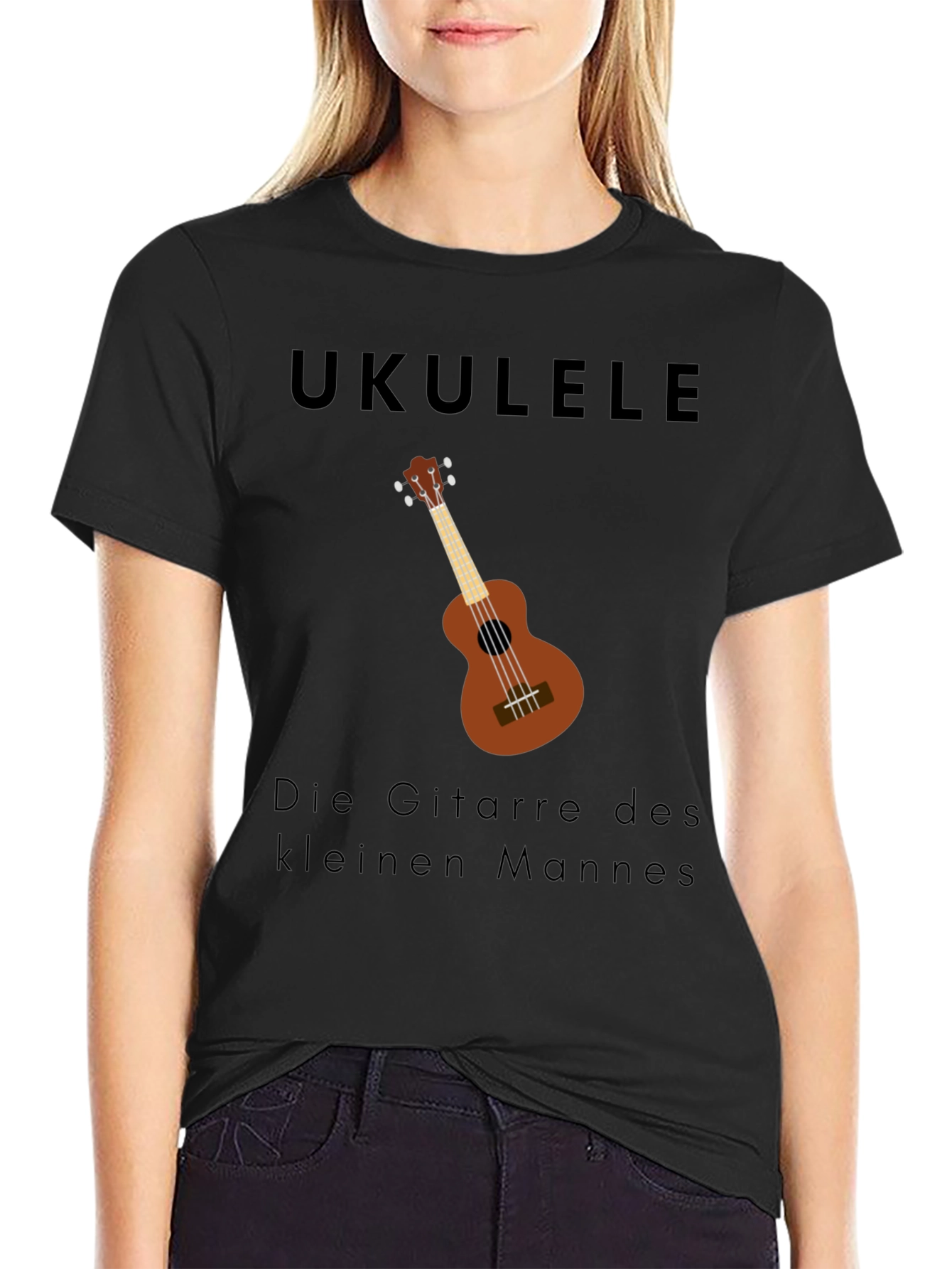 Ukulele Guitar Funny Musician T-Shirt