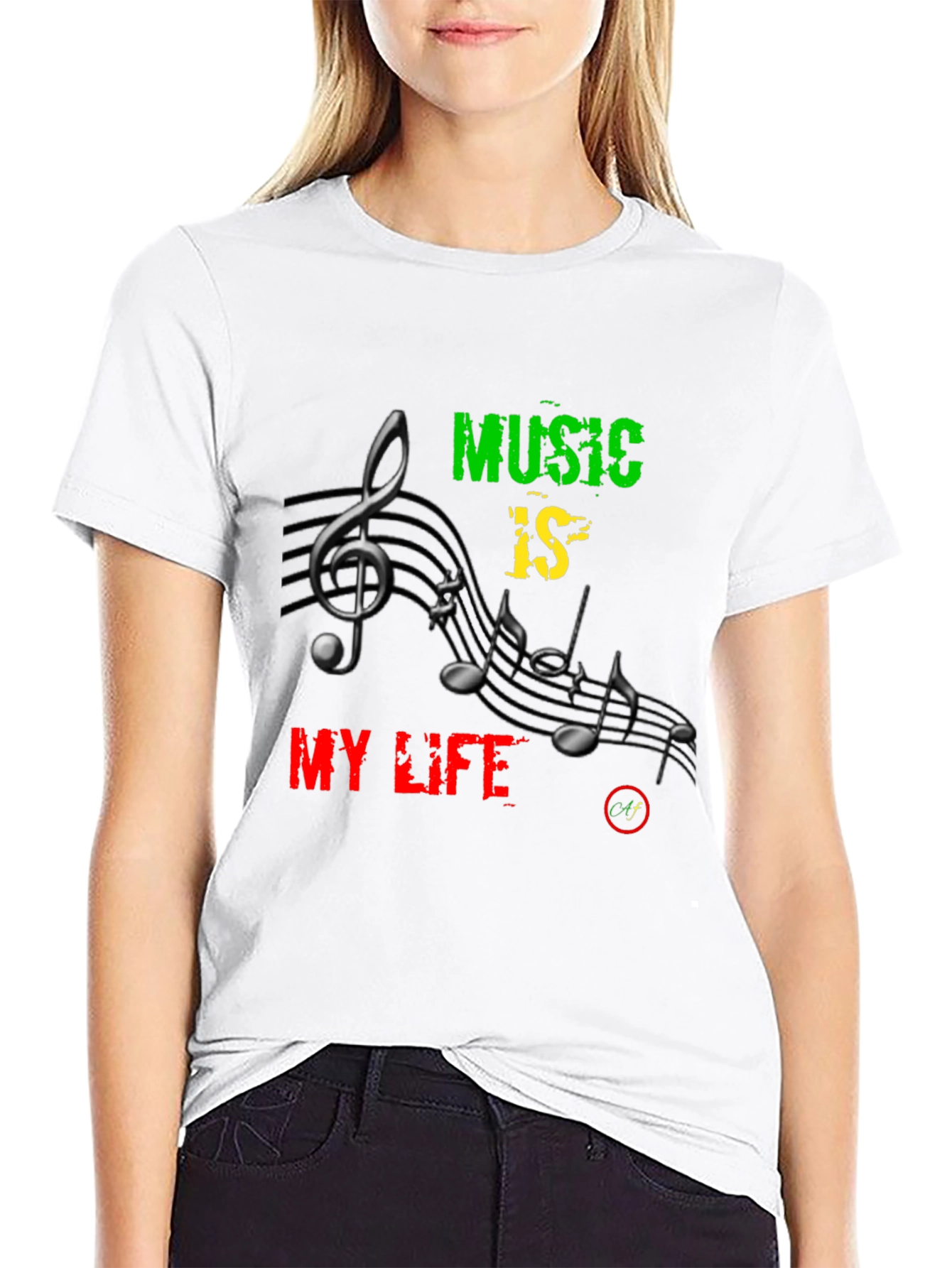 Music Is My Life Graphic T-Shirt