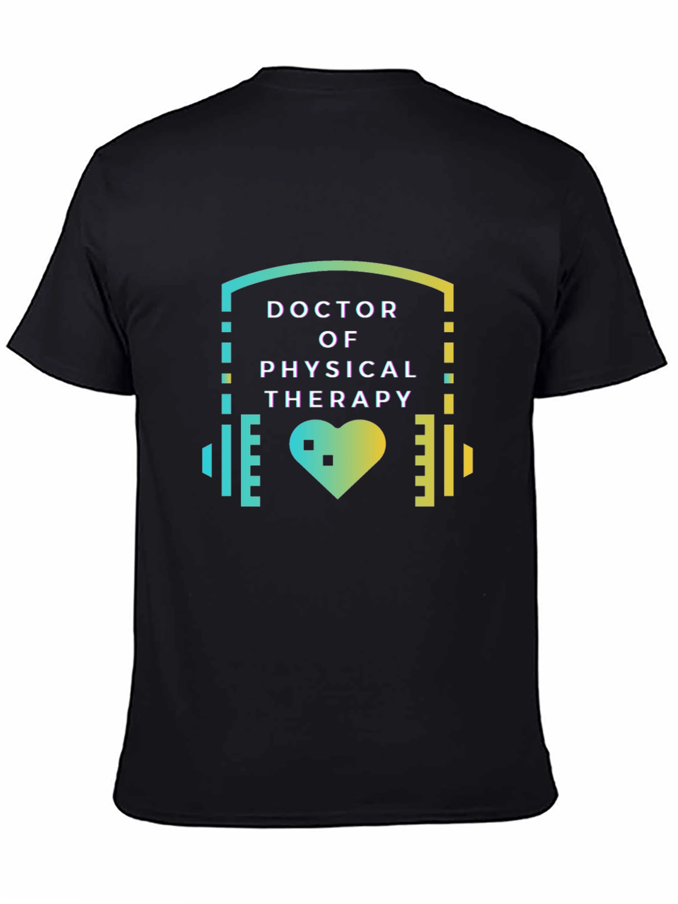 Doctor of Physical Therapy T-Shirt - Heartbeat Design