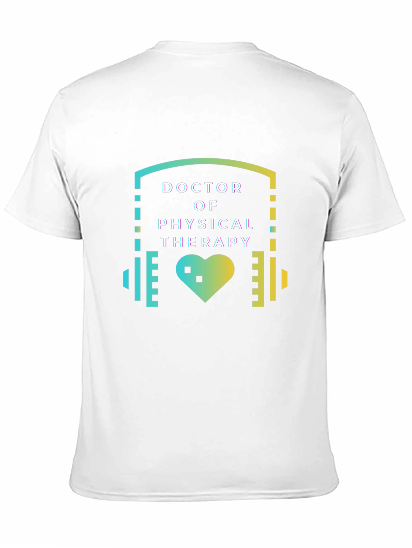 Doctor of Physical Therapy T-Shirt - Heartbeat Design