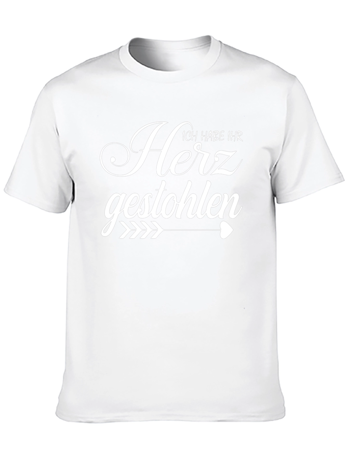 Ich Habe Ihr Herz Gestohlen T-Shirt - Black