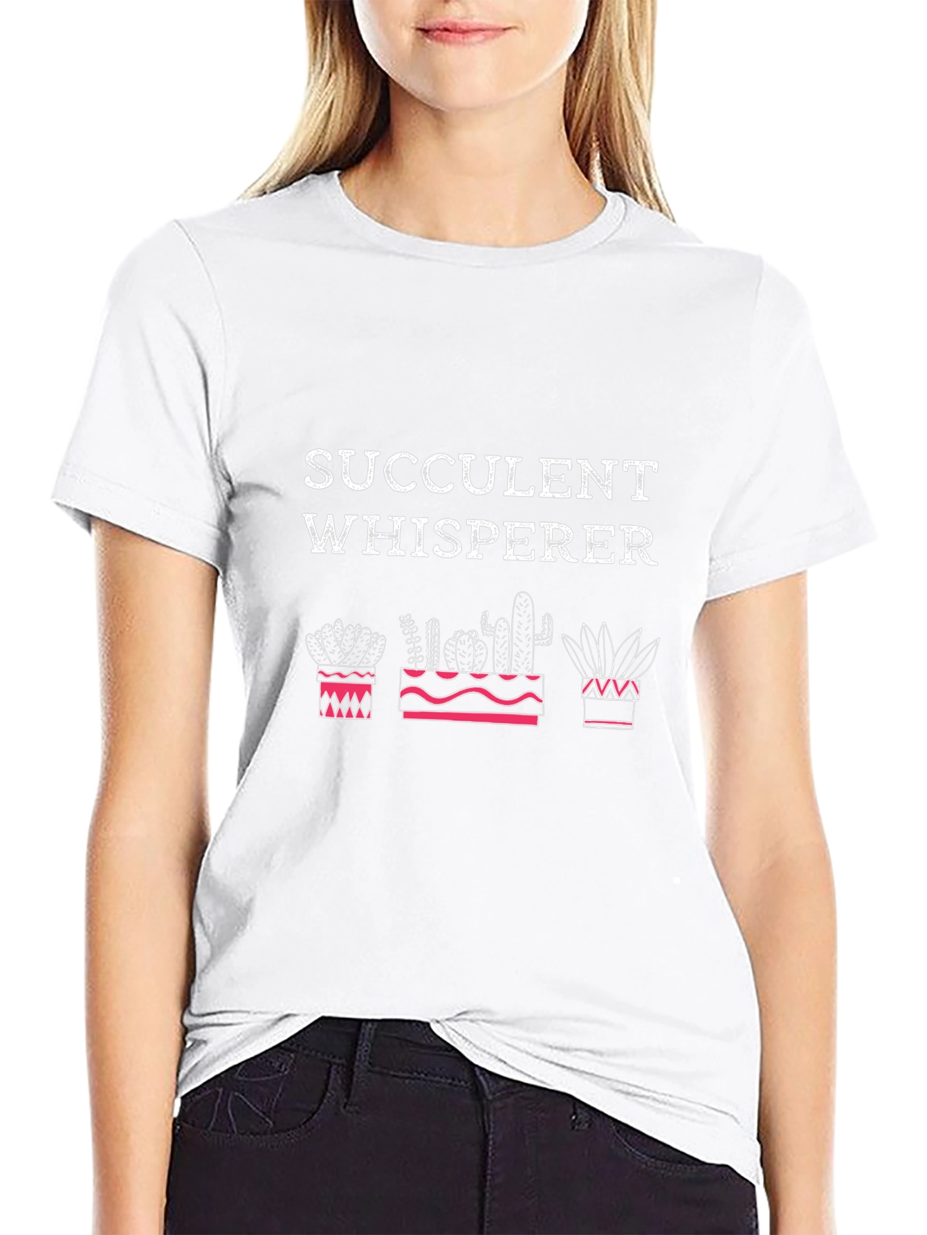Succulent Whisperer T-Shirt - Cactus Plant Lover Tee