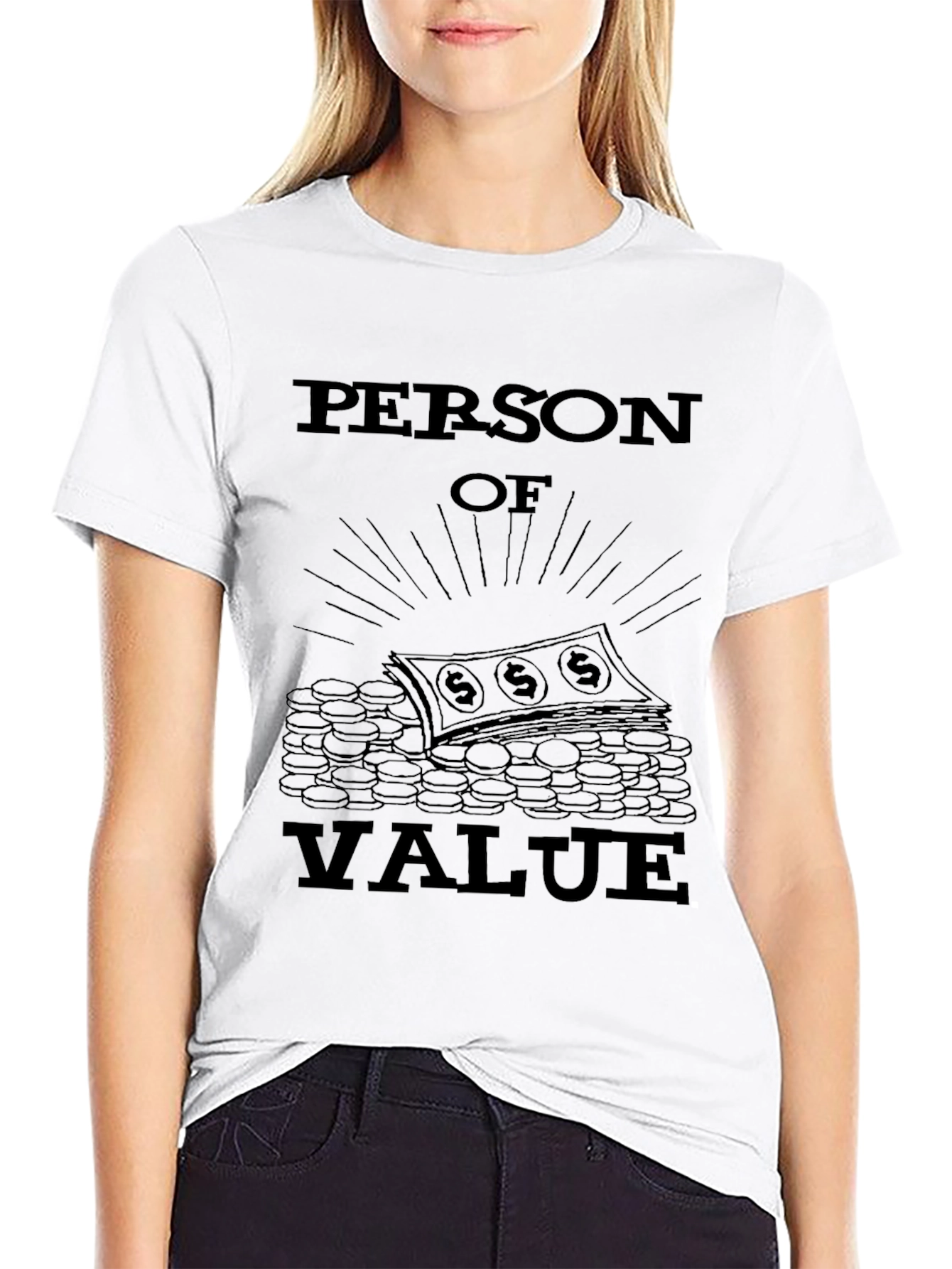 Person of Value Graphic Tee