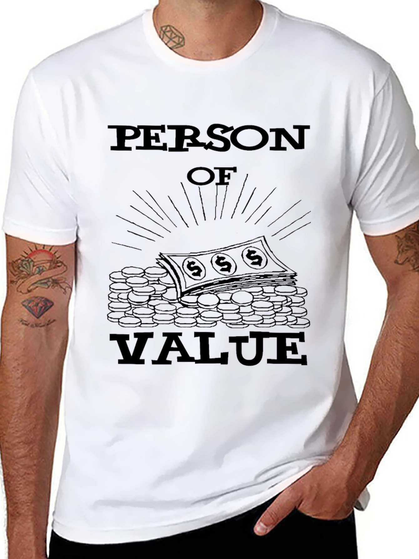Person of Value Graphic Tee