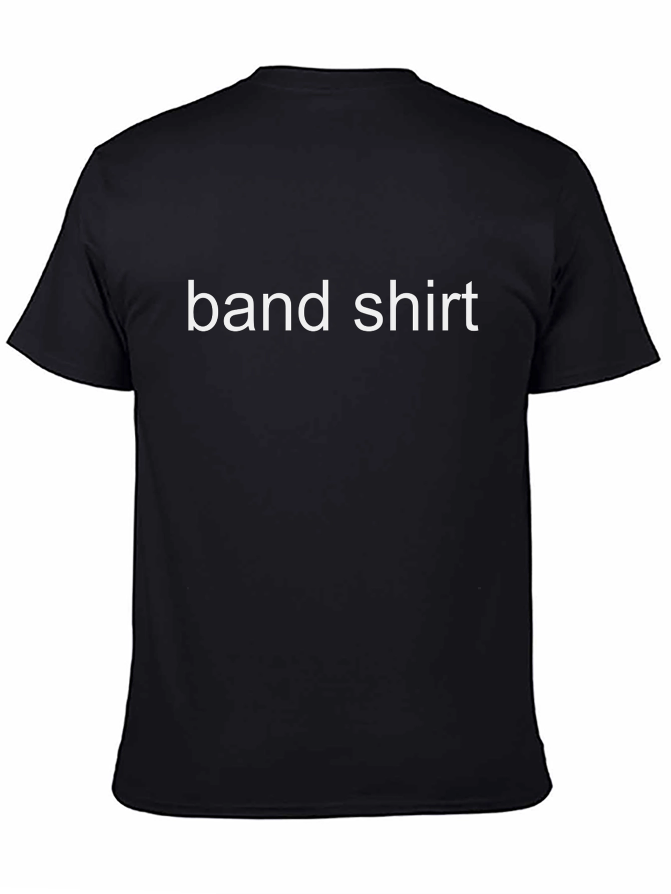 Black Band Shirt - Classic Tee