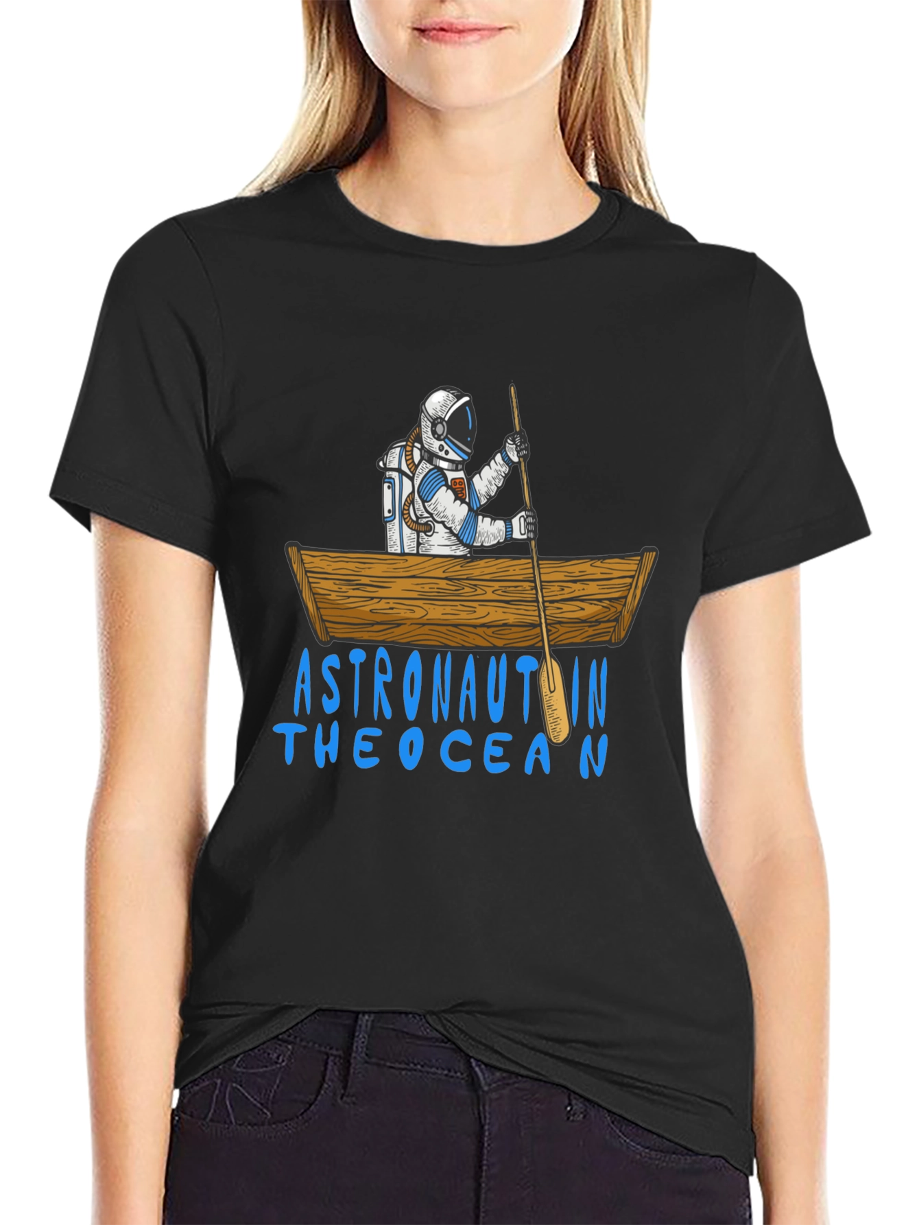Astronaut In The Ocean Graphic T-Shirt