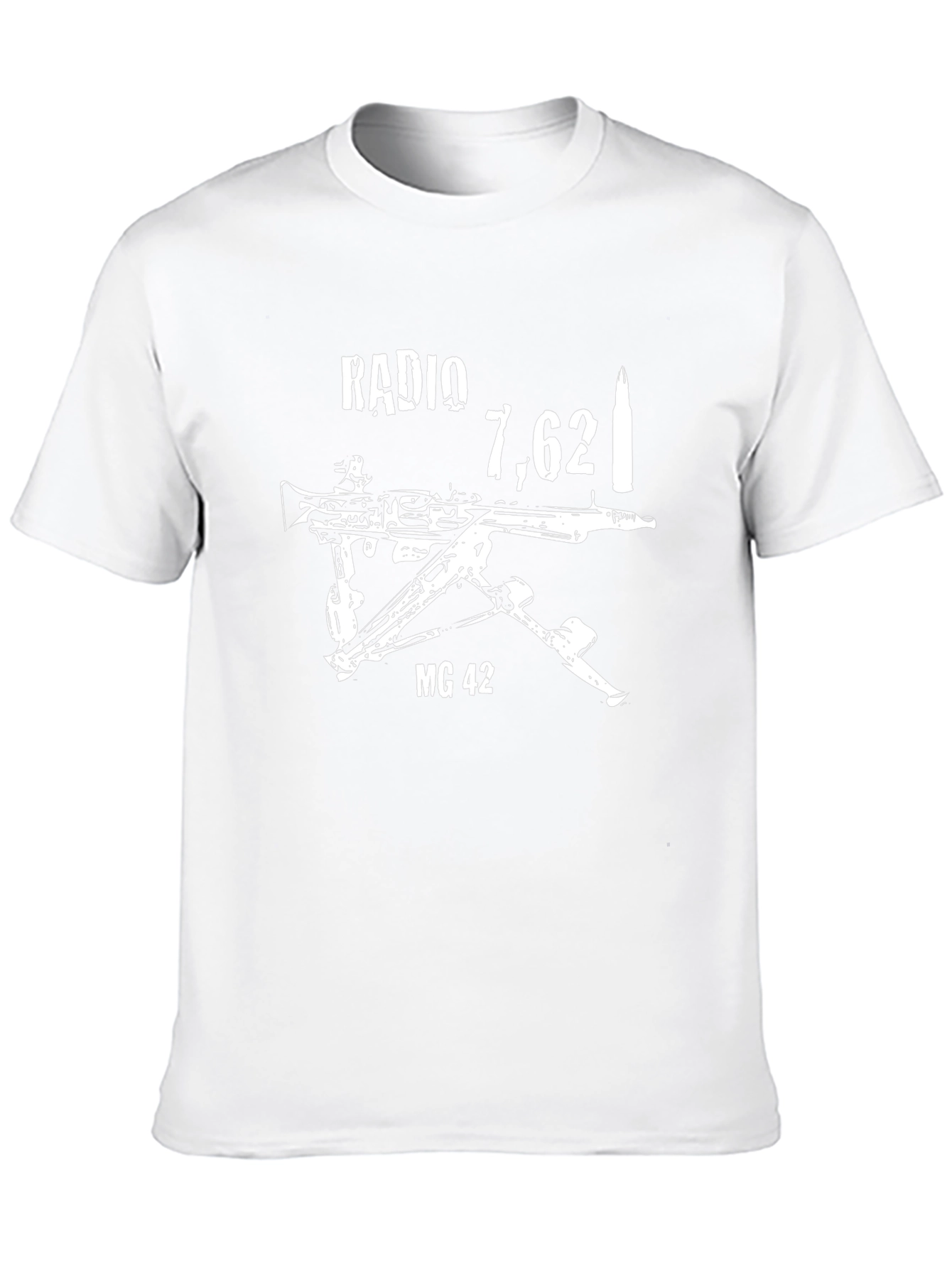 Radio 7.62 MG 42 Graphic T-Shirt - Black