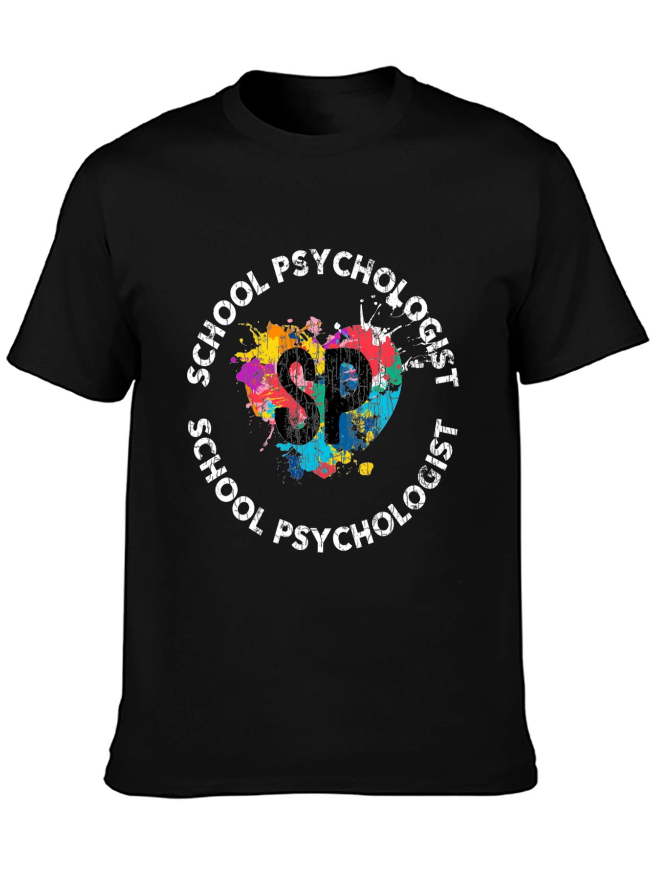 School Psychologist SP Graphic T-Shirt
