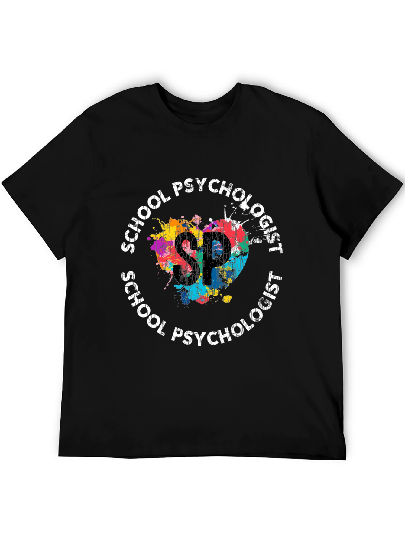 School Psychologist SP Graphic T-Shirt