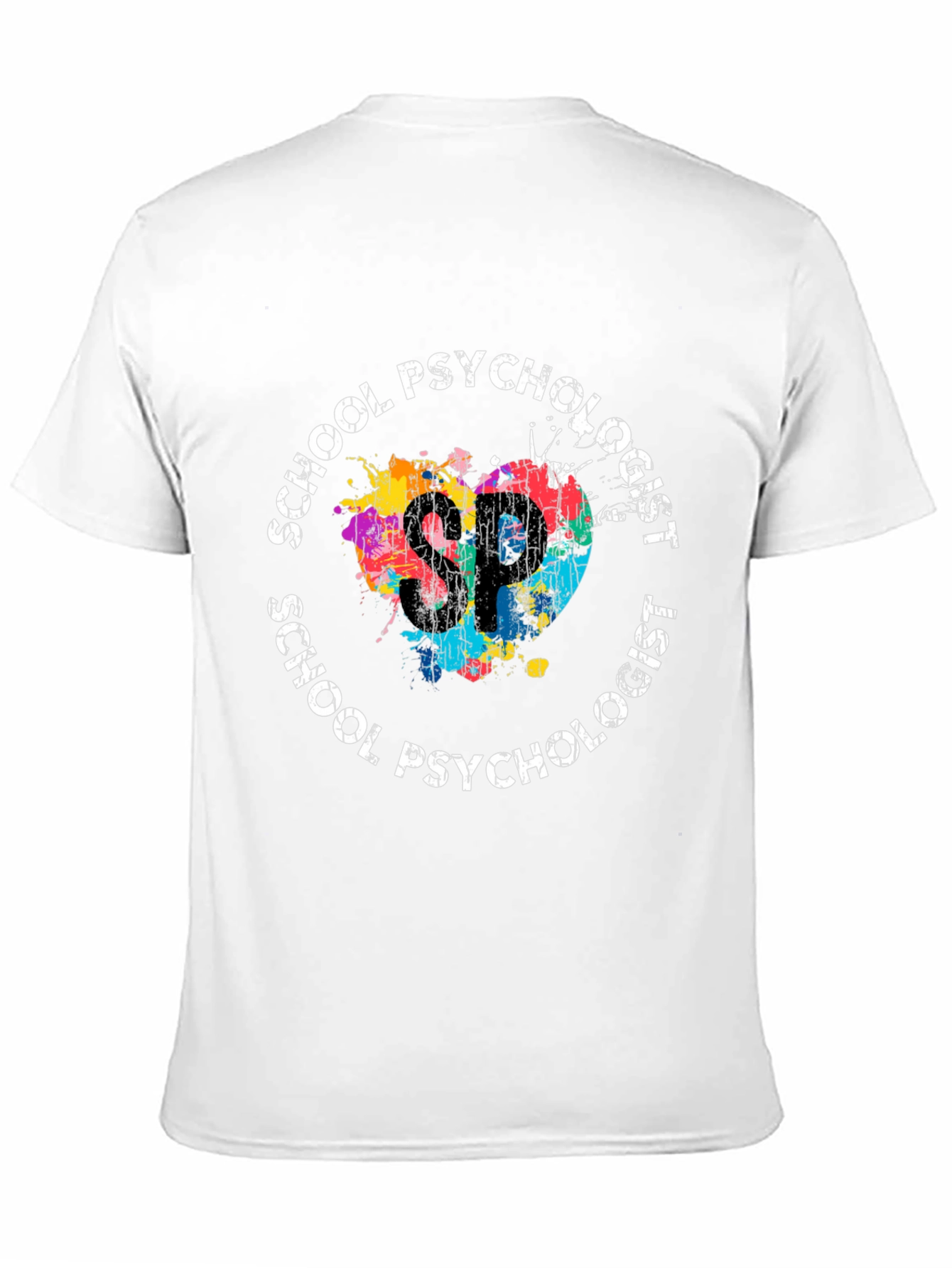 School Psychologist SP Graphic T-Shirt