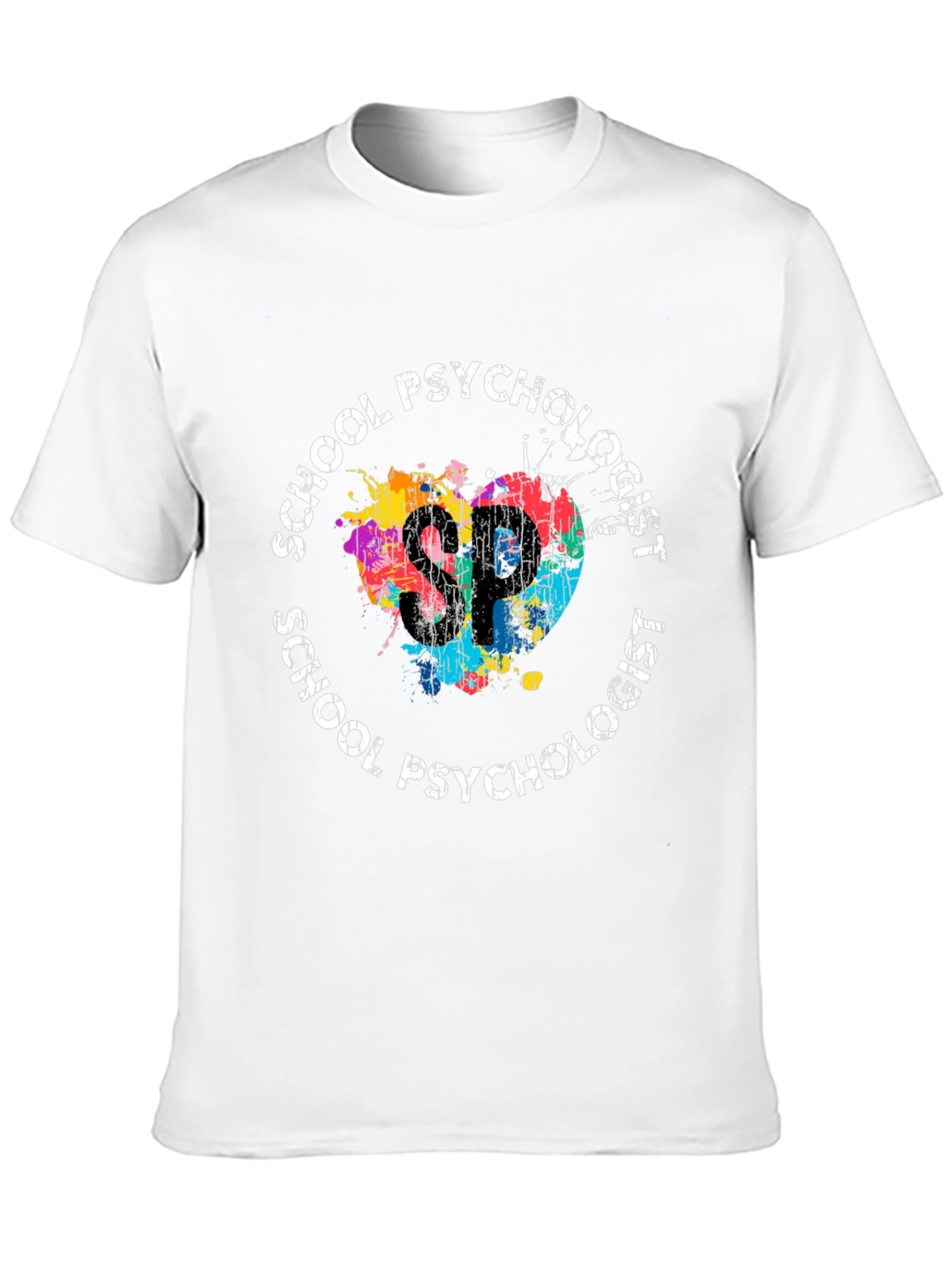 School Psychologist SP Graphic T-Shirt