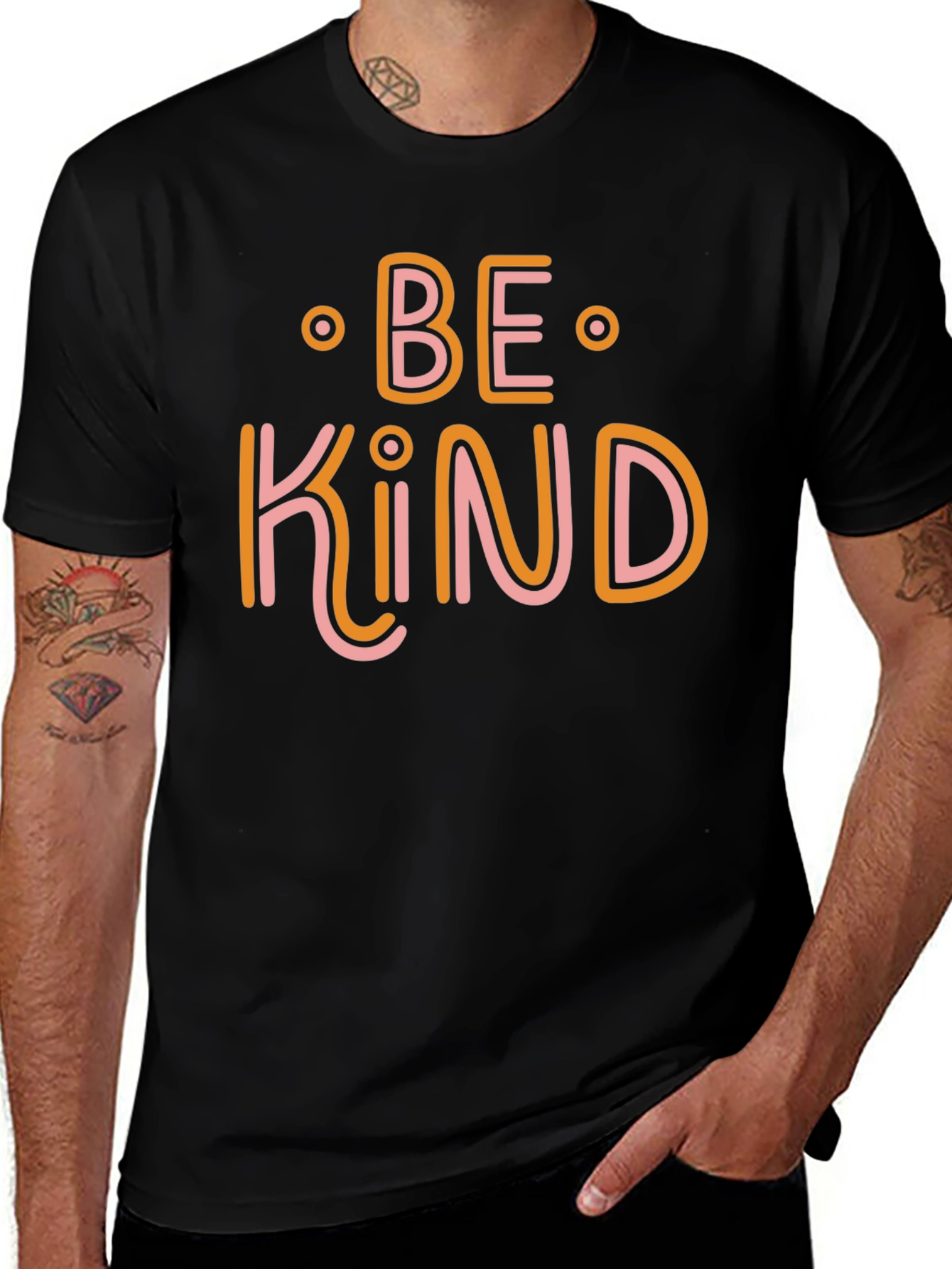 Be Kind Graphic Tee - Unisex Cotton T-Shirt