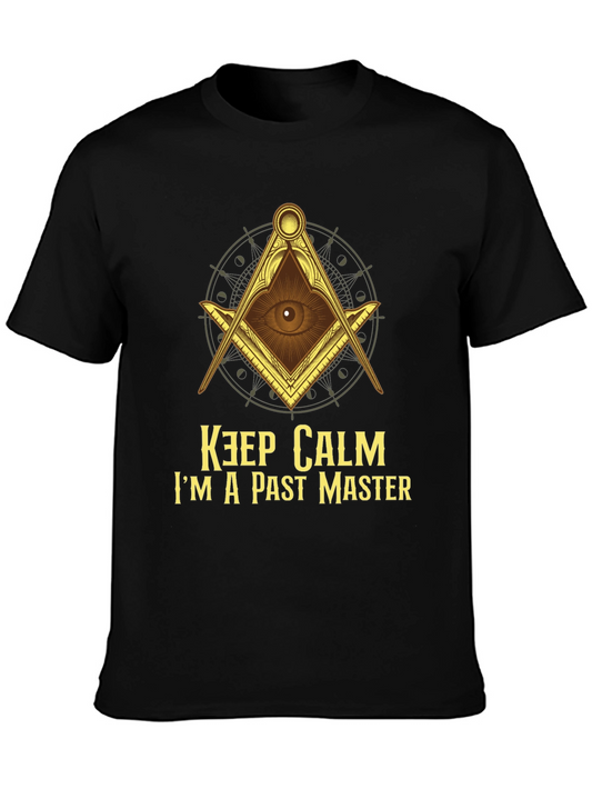 Past Master Masonic T-Shirt