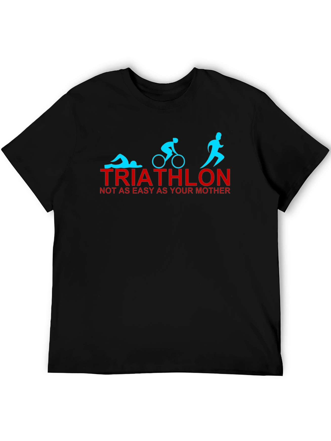 Triathlon Funny Graphic T-Shirt
