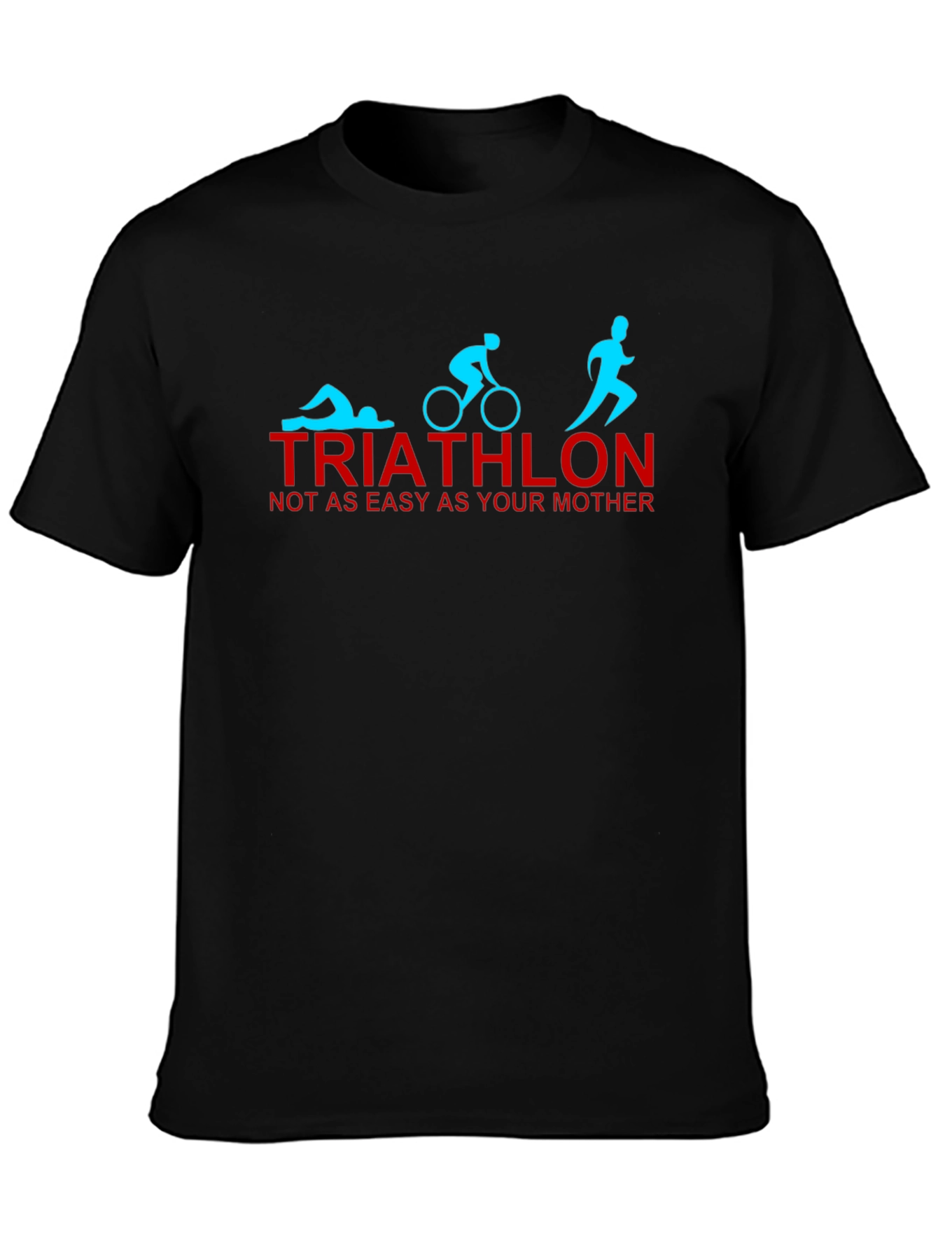 Triathlon Funny Graphic T-Shirt