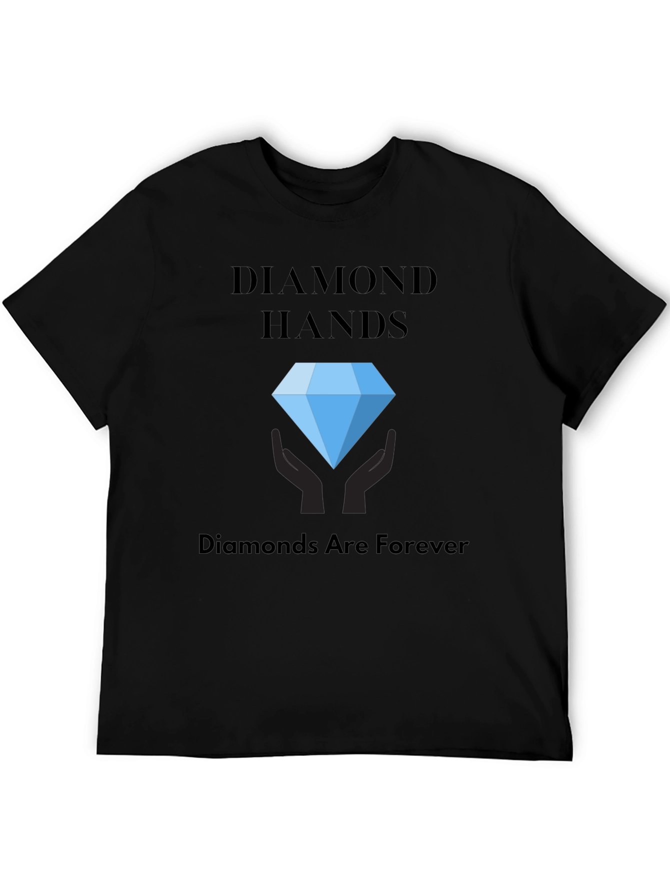 Diamond Hands Graphic Tee - Diamonds are Forever