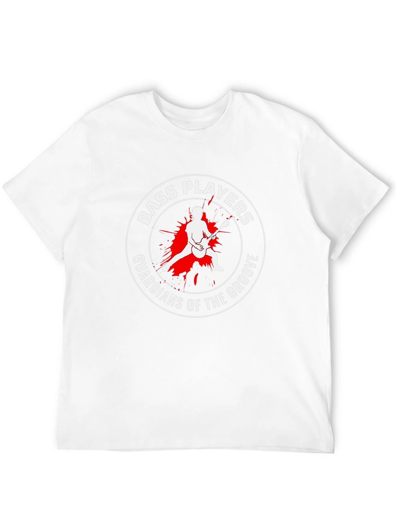Bass Players Guardians of the Groove Graphic T-Shirt