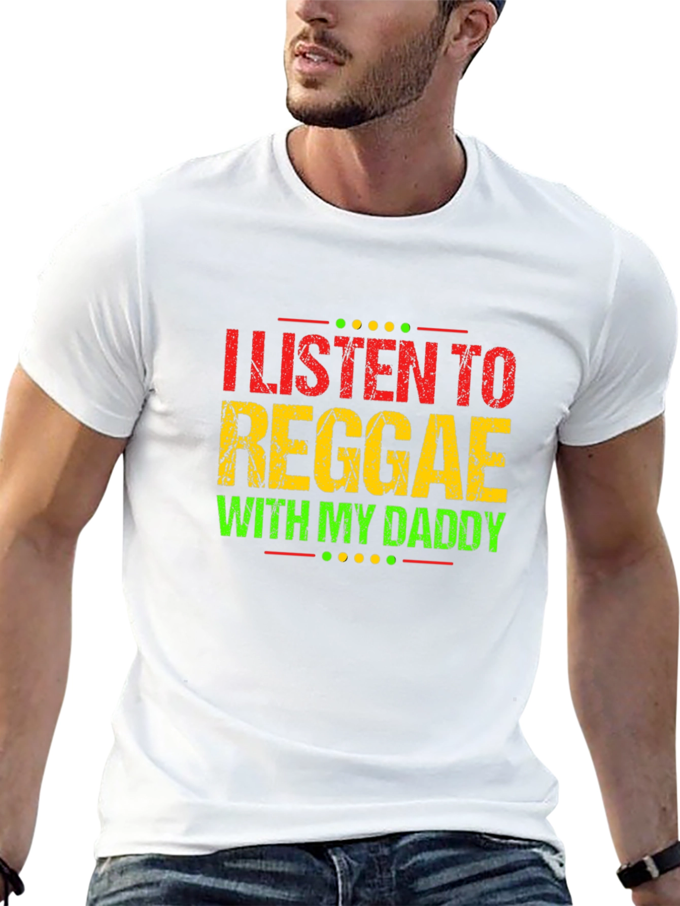Reggae Daddy T-Shirt - Music Lover Tee