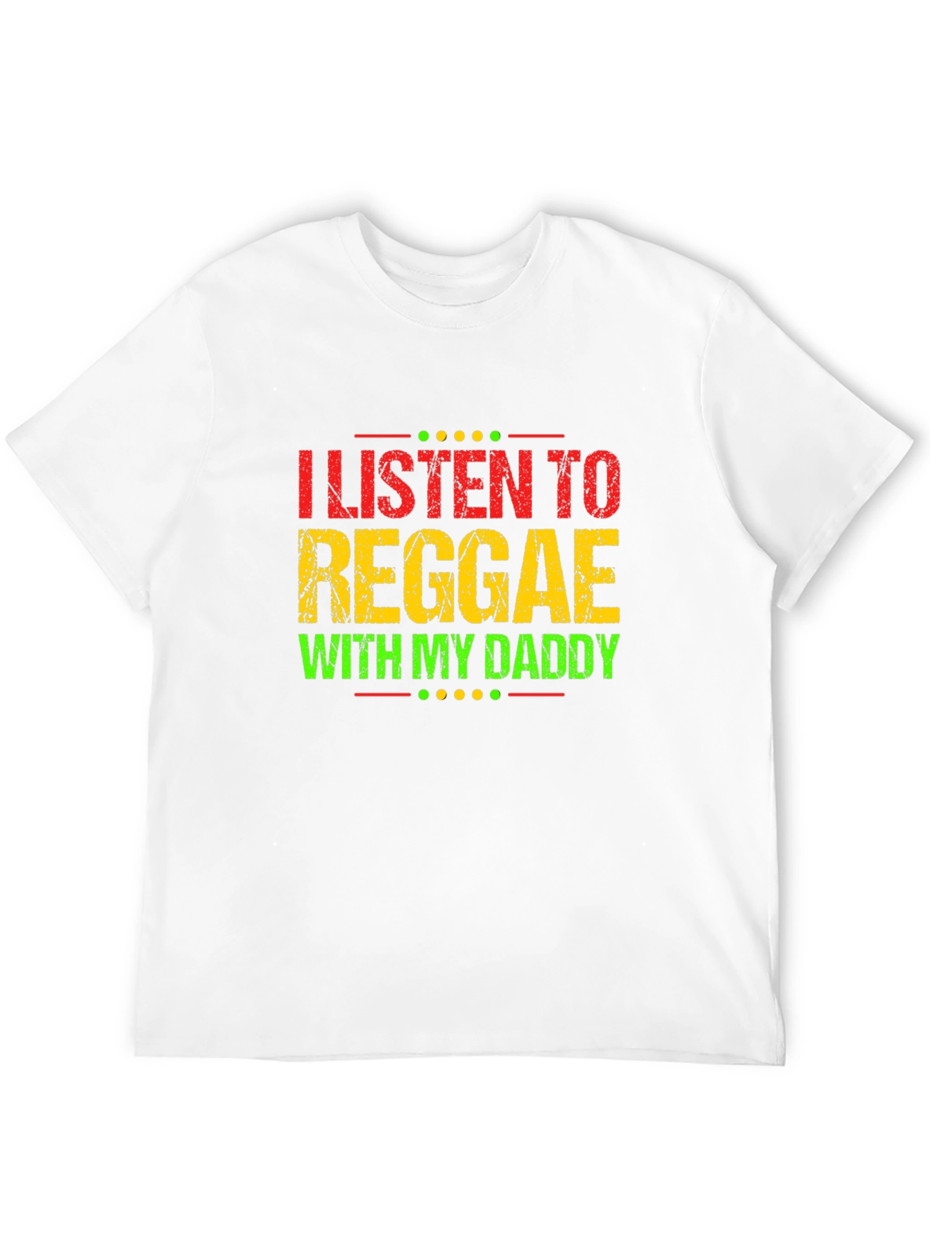 Reggae Daddy T-Shirt - Music Lover Tee